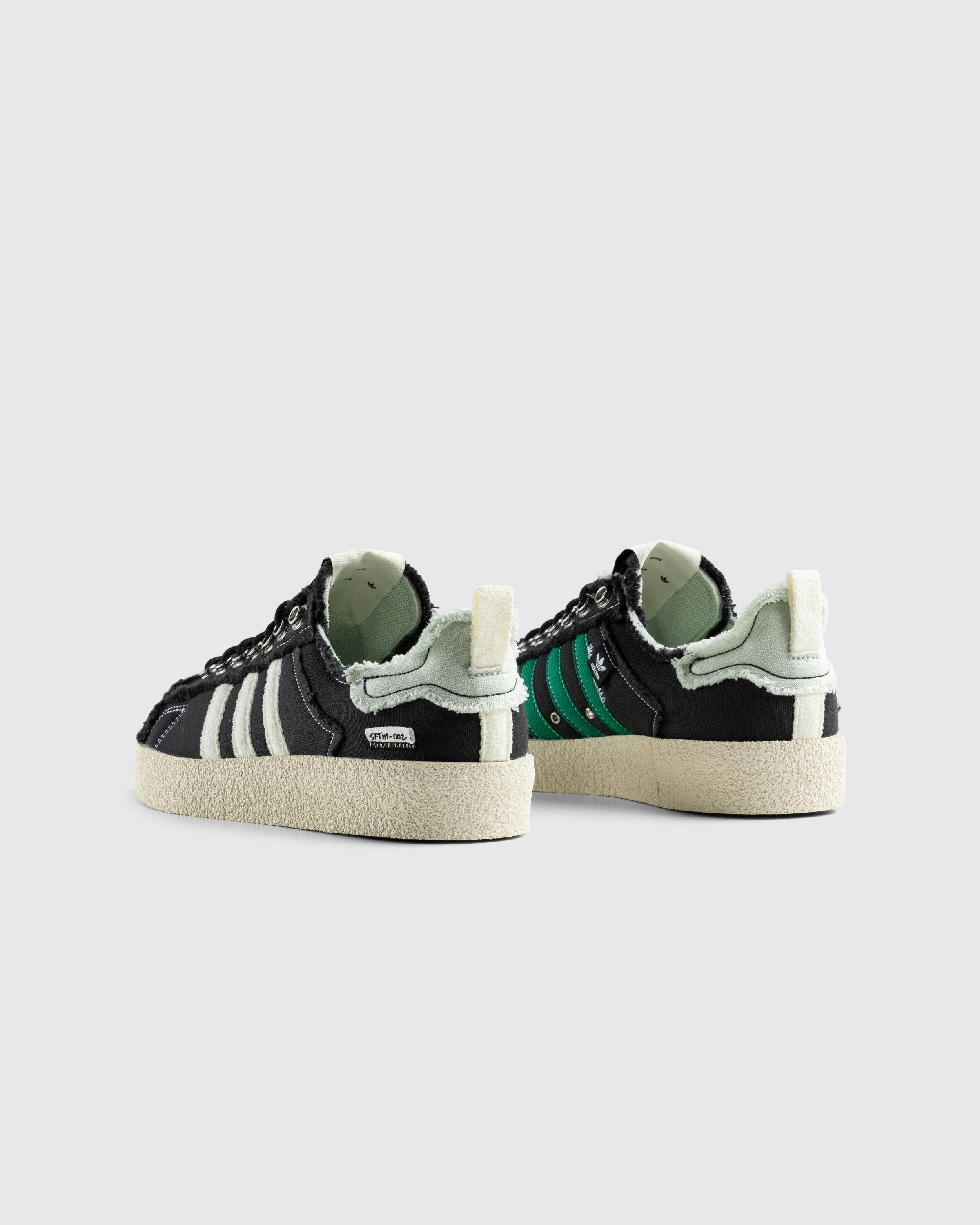 Adidas - CAMPUS 80s CBLACK/CWHITE/LINGRN - Footwear - Black - Image 4