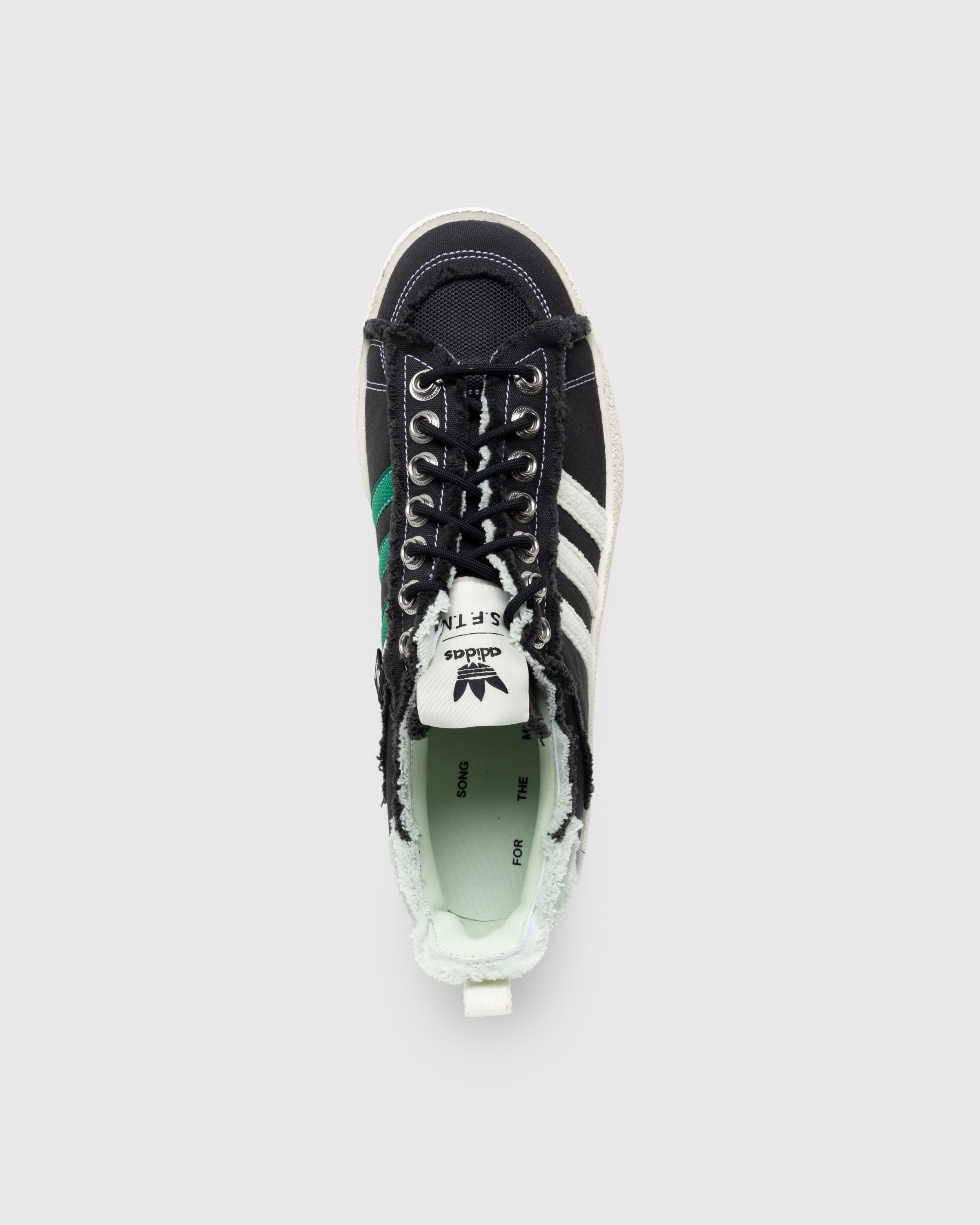 Adidas - CAMPUS 80s CBLACK/CWHITE/LINGRN - Footwear - Black - Image 5