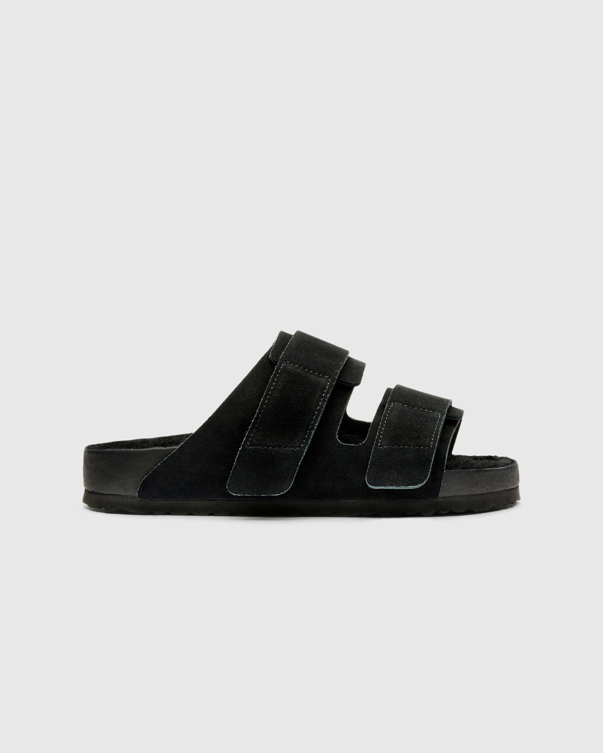 Birkenstock x Tekla - Shearling Uji Slate/Black - Footwear - Black - Image 1