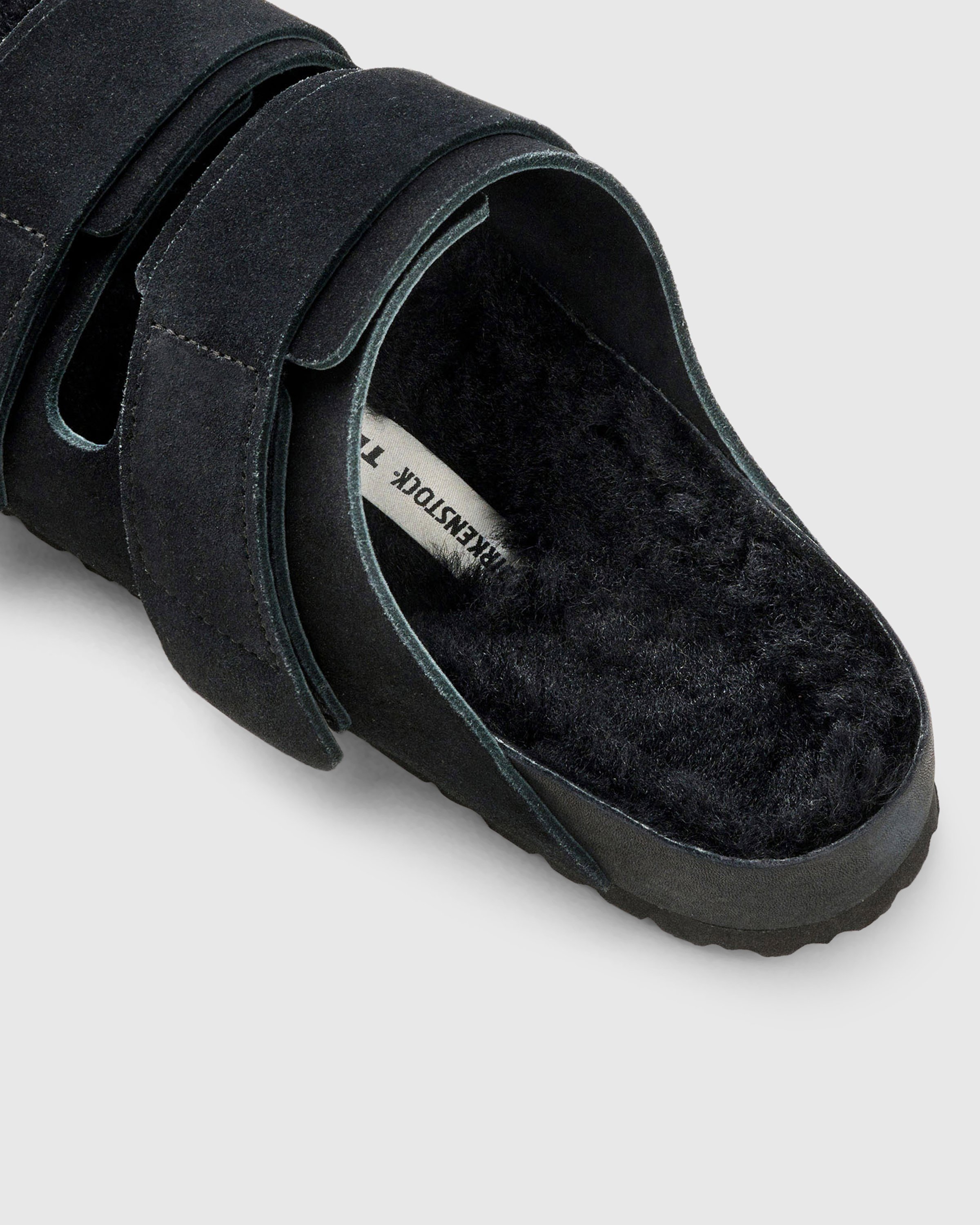 Birkenstock x Tekla - Shearling Uji Slate/Black - Footwear - Black - Image 4