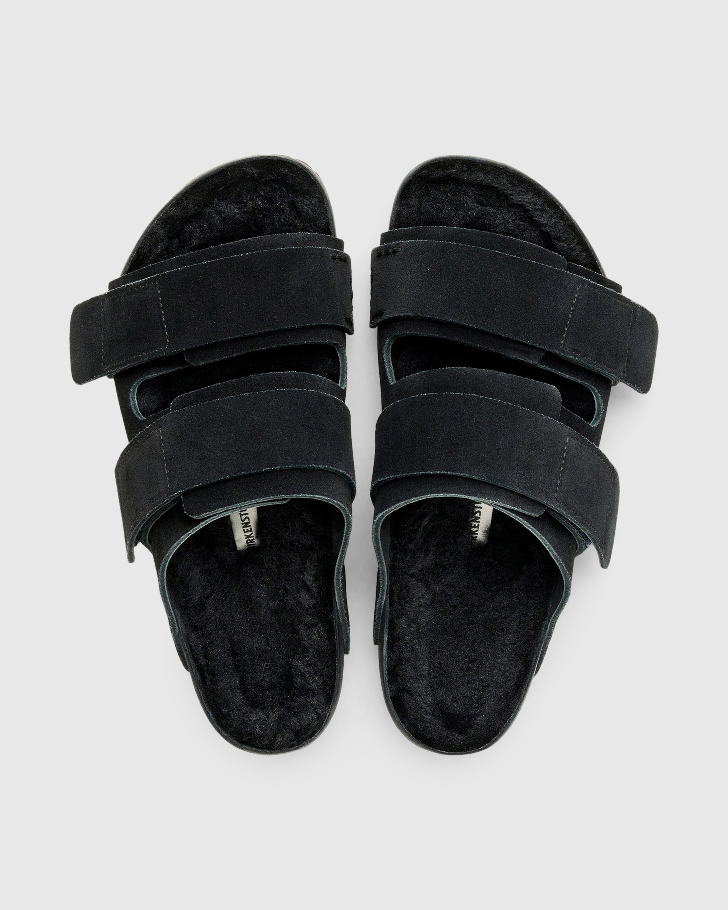 Birkenstock x Tekla - Shearling Uji Slate/Black - Footwear - Black - Image 5