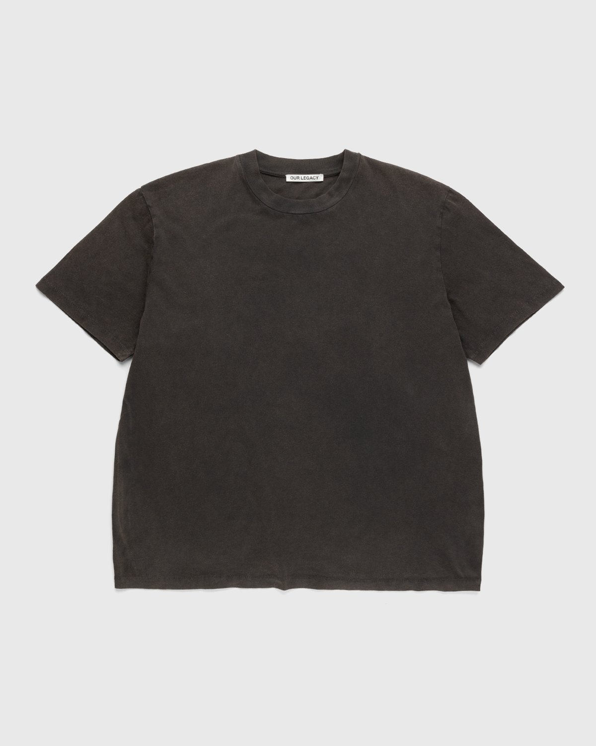 Our Legacy - Sulfur Box T-Shirt Black - Clothing - Black - Image 1