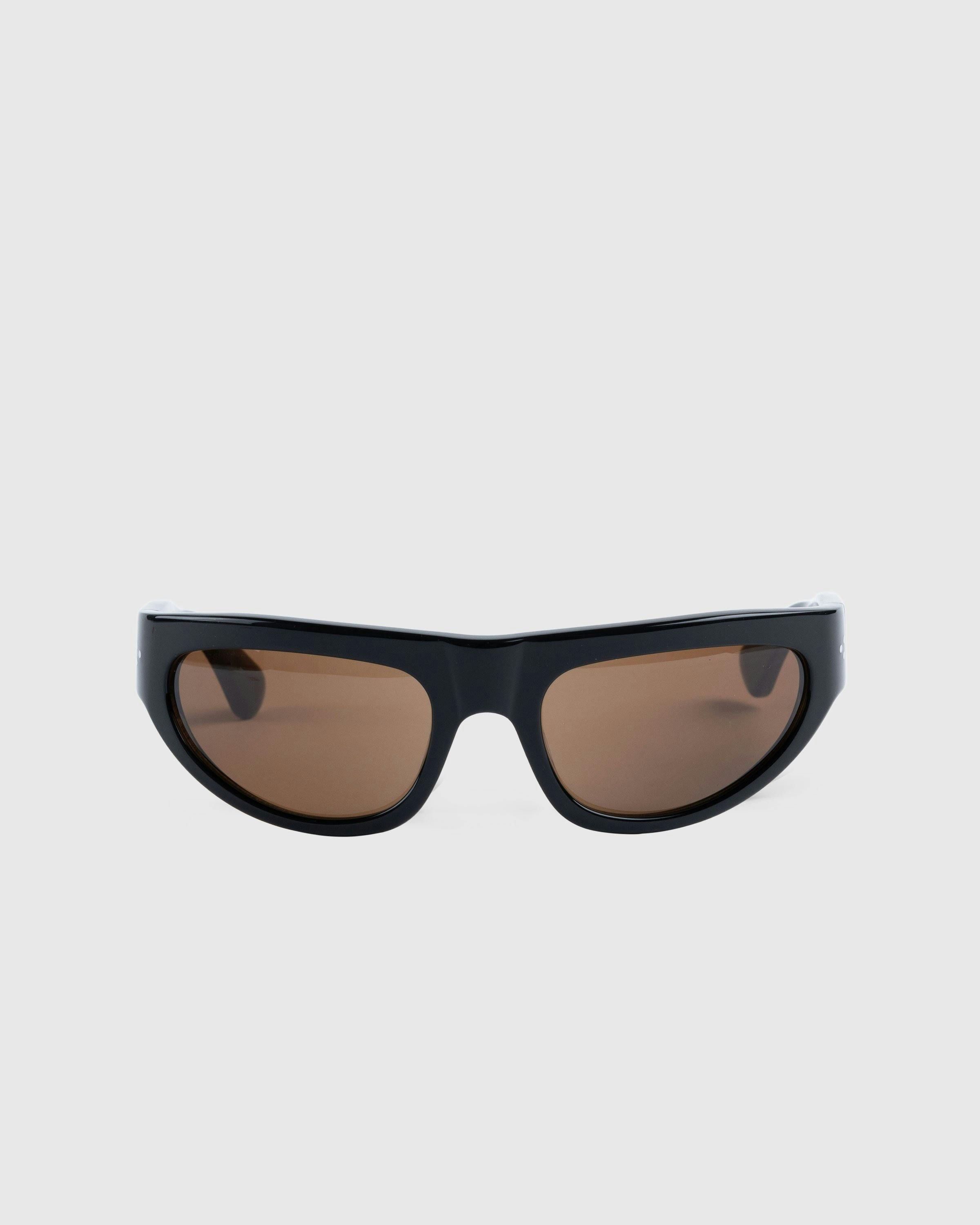 Port Tanger - Malick Black Acetate/Tobacco Lens - Accessories - Brown - Image 1