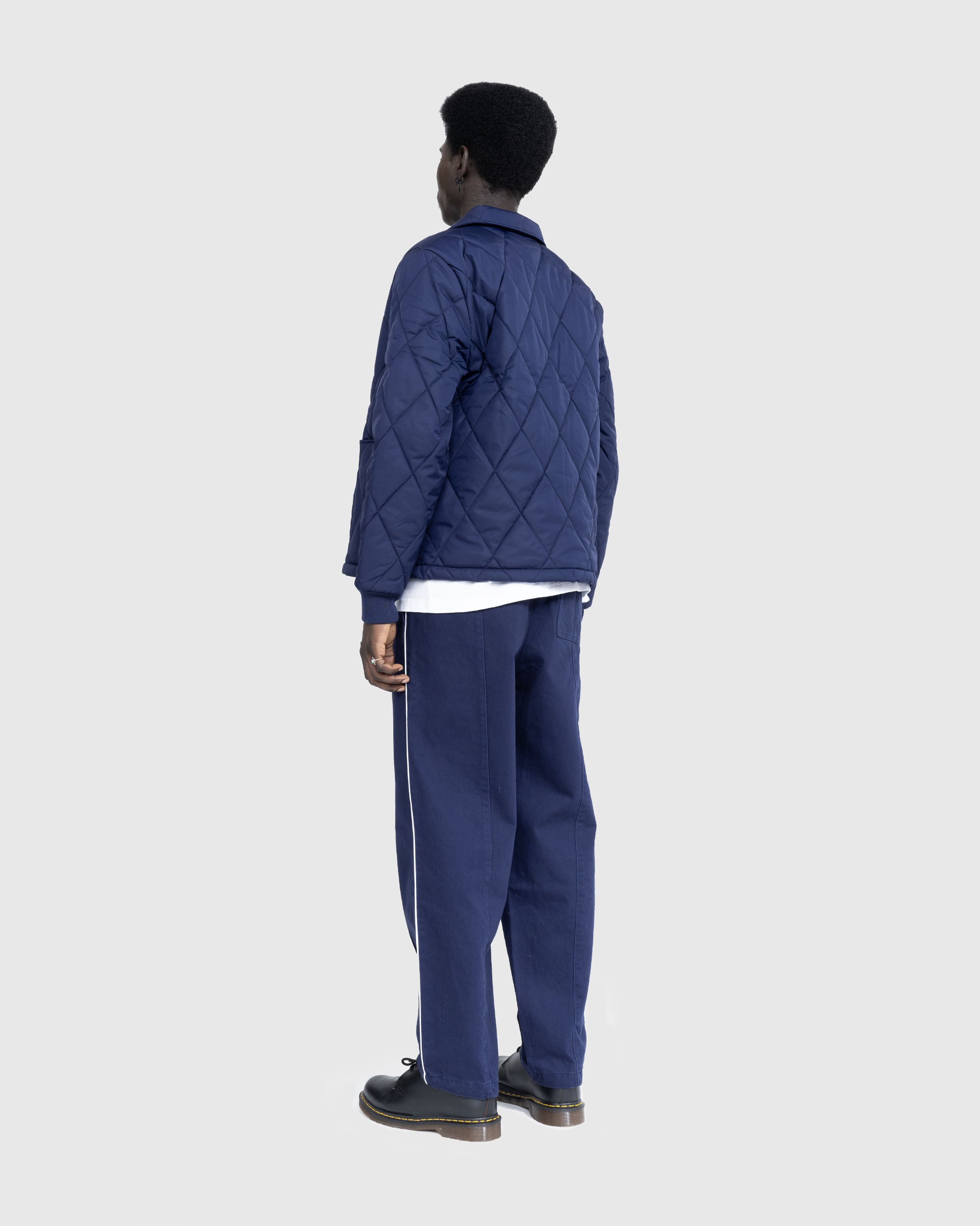 Puma x Noah - Water-Repellent Quilted Jacket Navy - Clothing - Blue - Image 3