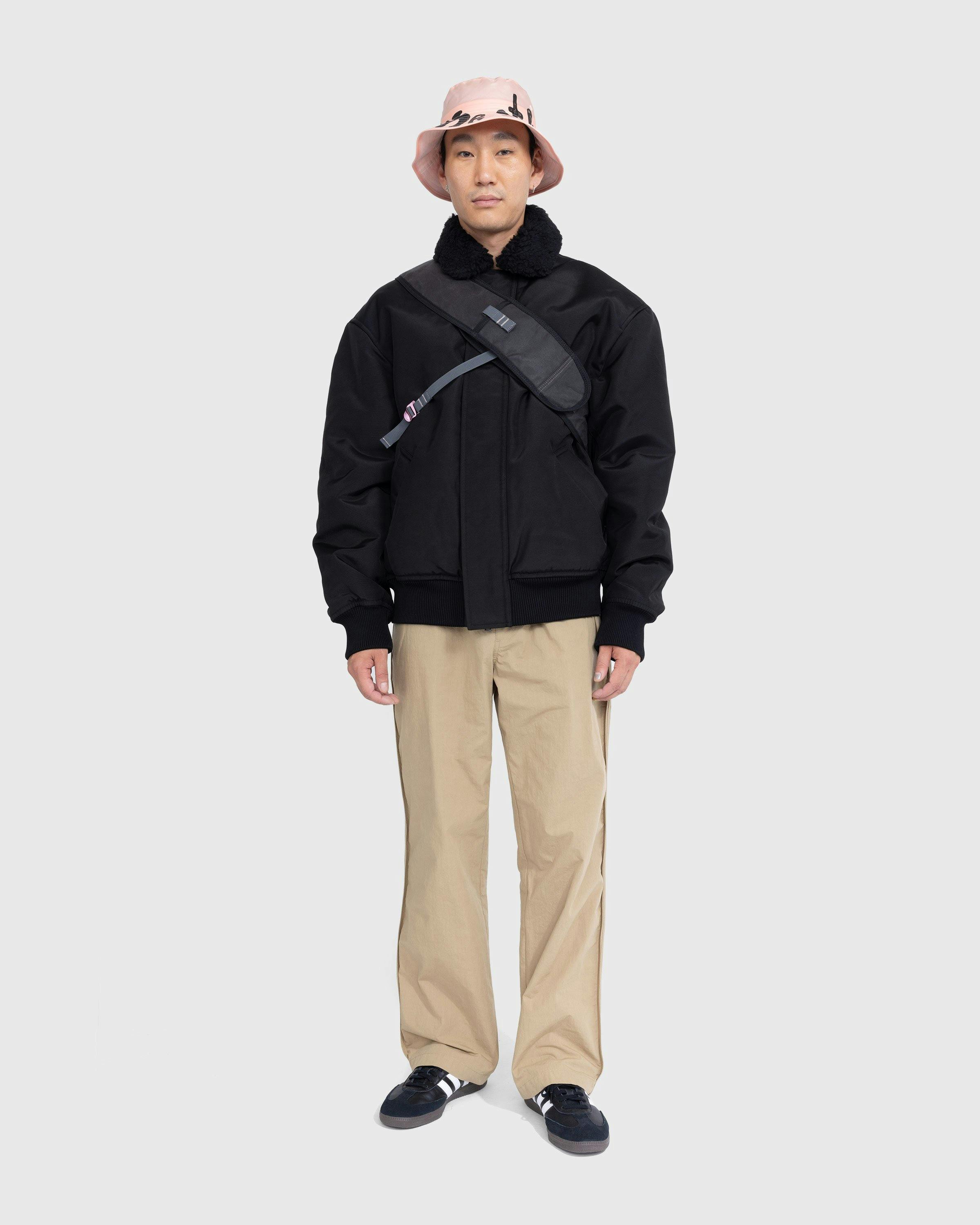 Acne Studios - Shearling Collar Jacket Black - Clothing - Black - Image 3