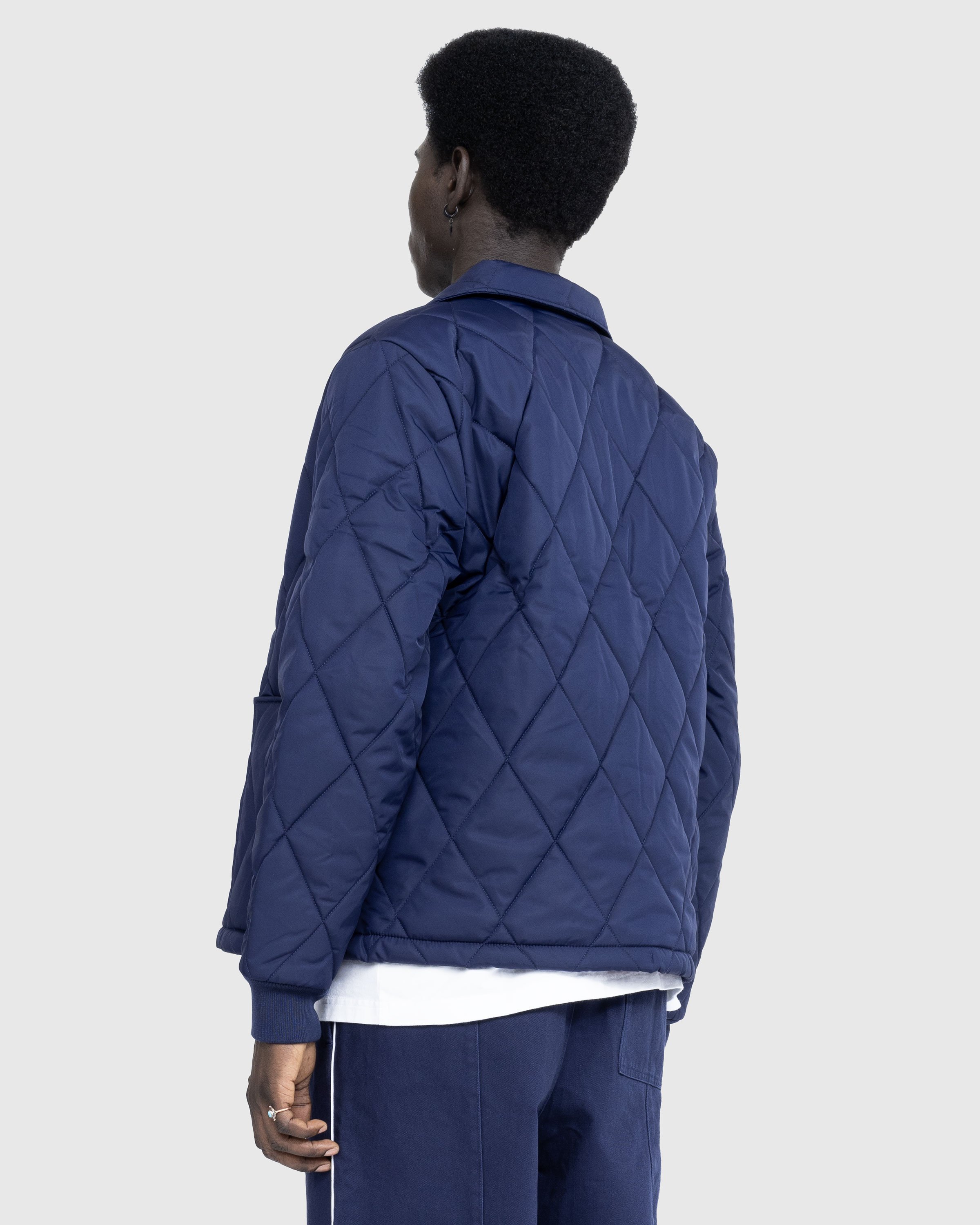 Puma x Noah - Water-Repellent Quilted Jacket Navy - Clothing - Blue - Image 5