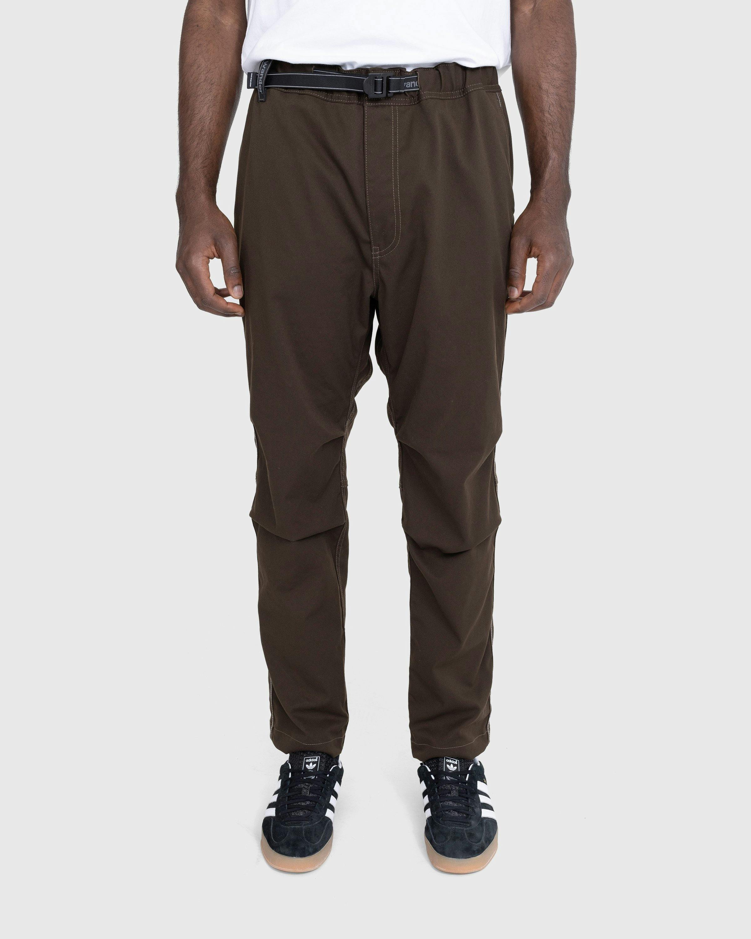 And Wander - Polyester Climbing Pants Khaki - Clothing - Green - Image 2