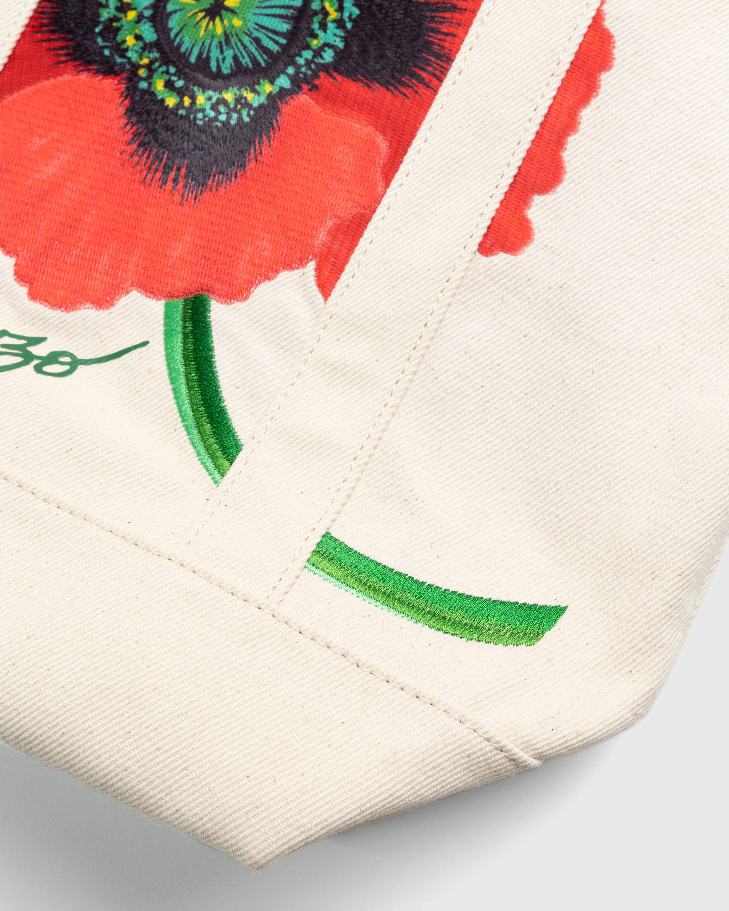 Kenzo - Poppy Tote Bag Ecru - Accessories - Beige - Image 6