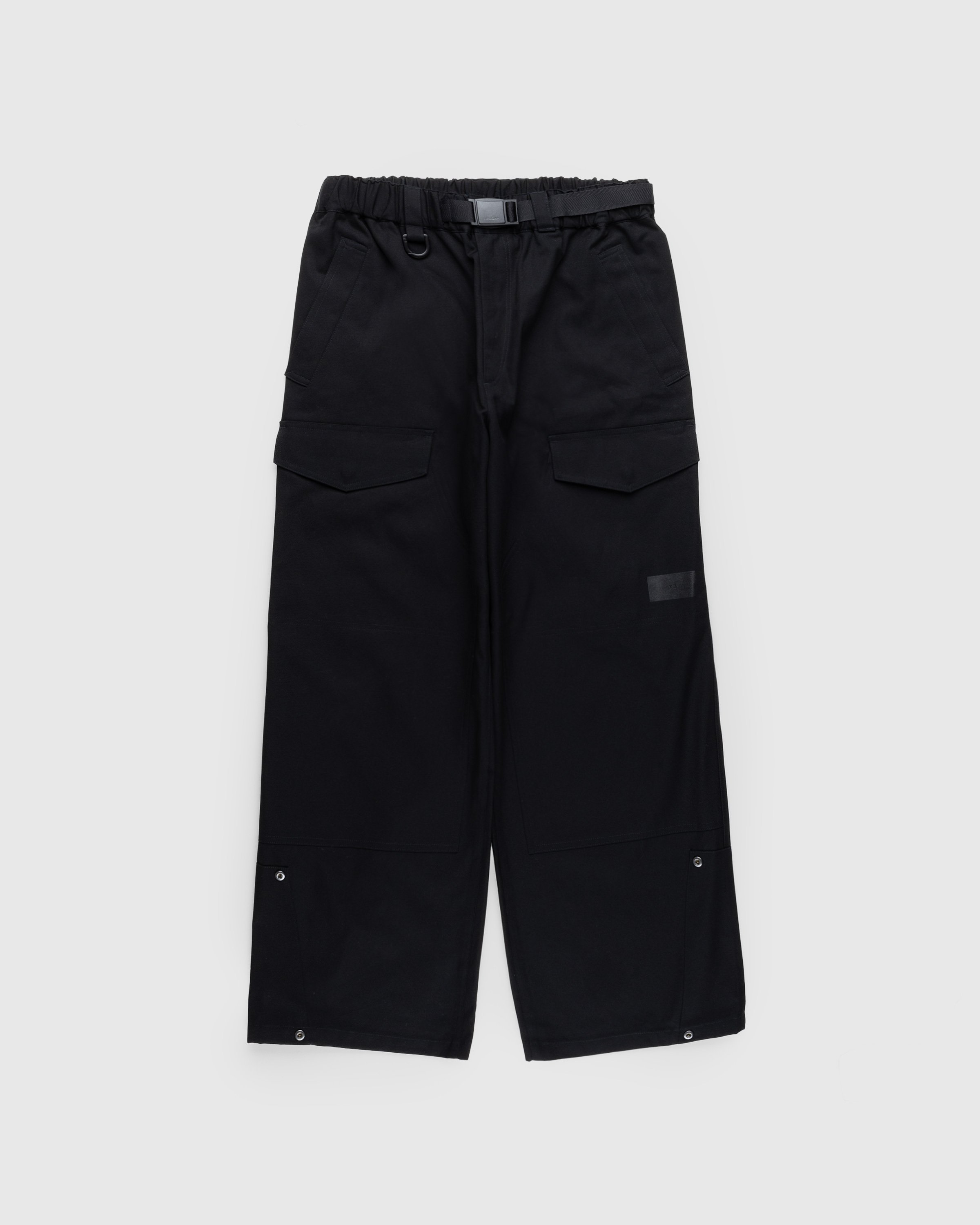 Y-3 - GFX Workwear Pants Black - Clothing - Black - Image 1