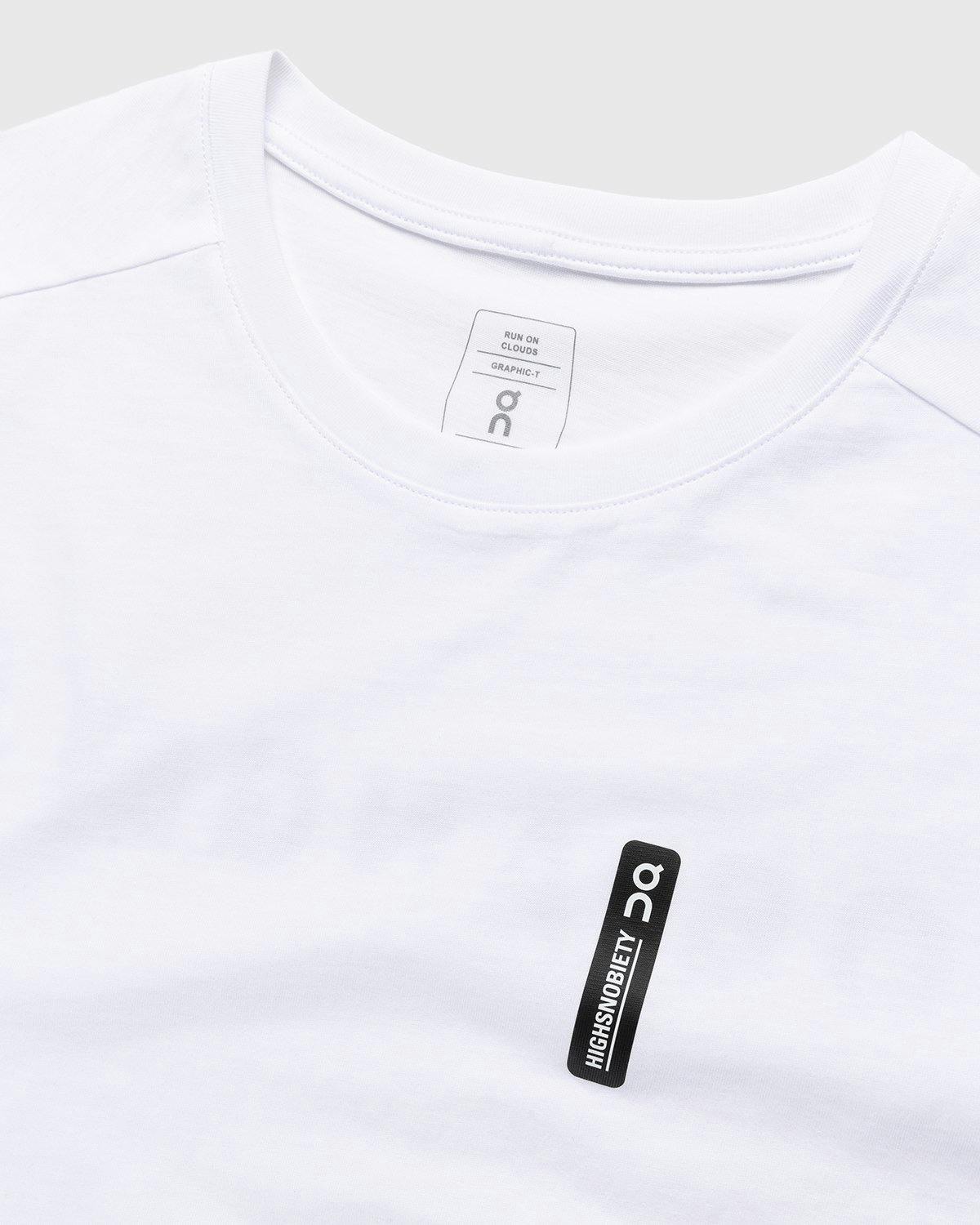 On x Highsnobiety - Los Angeles T-Shirt White - Clothing - White - Image 3