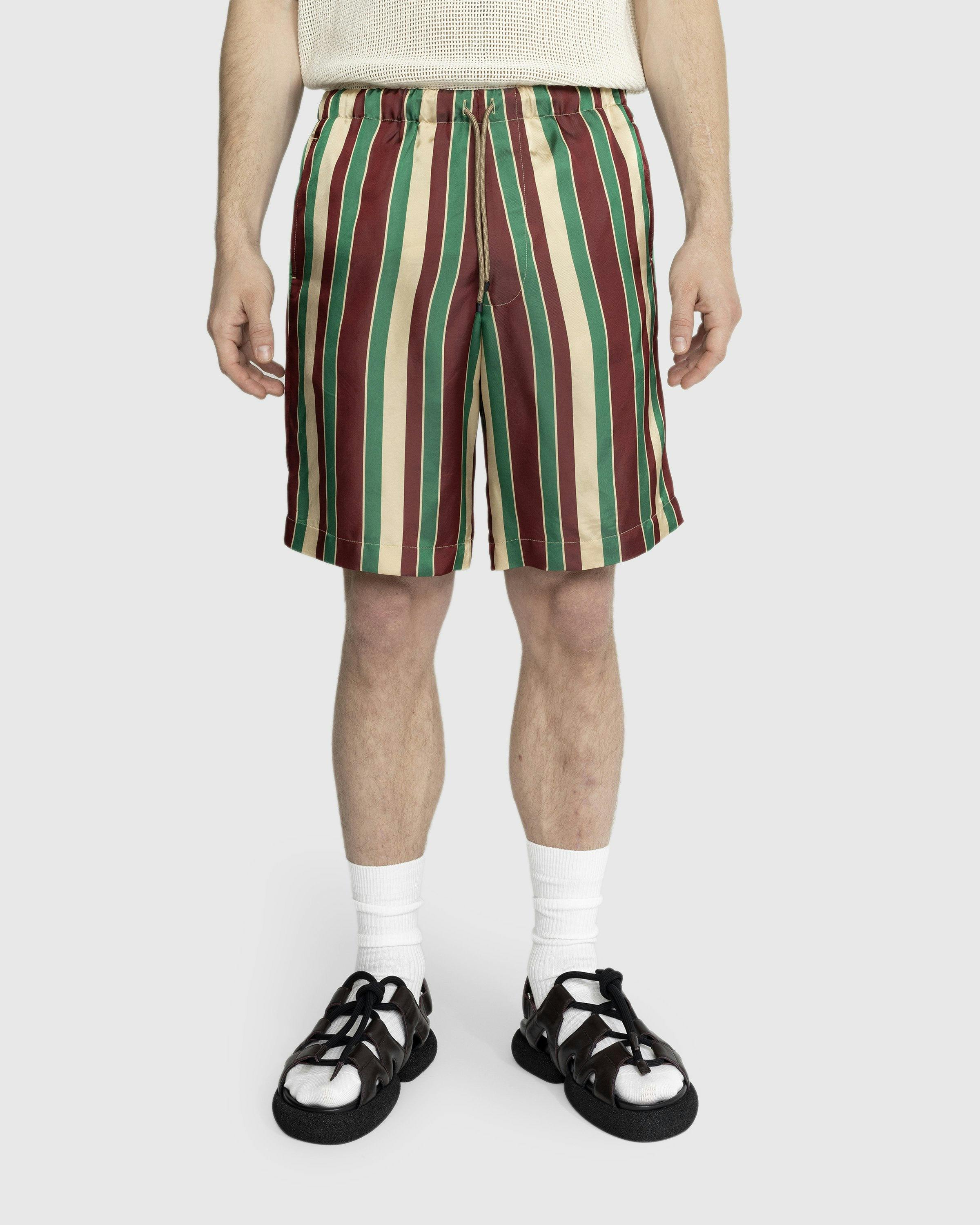 Dries van Noten - Piperi Shorts Bordeaux - Clothing - Red - Image 2