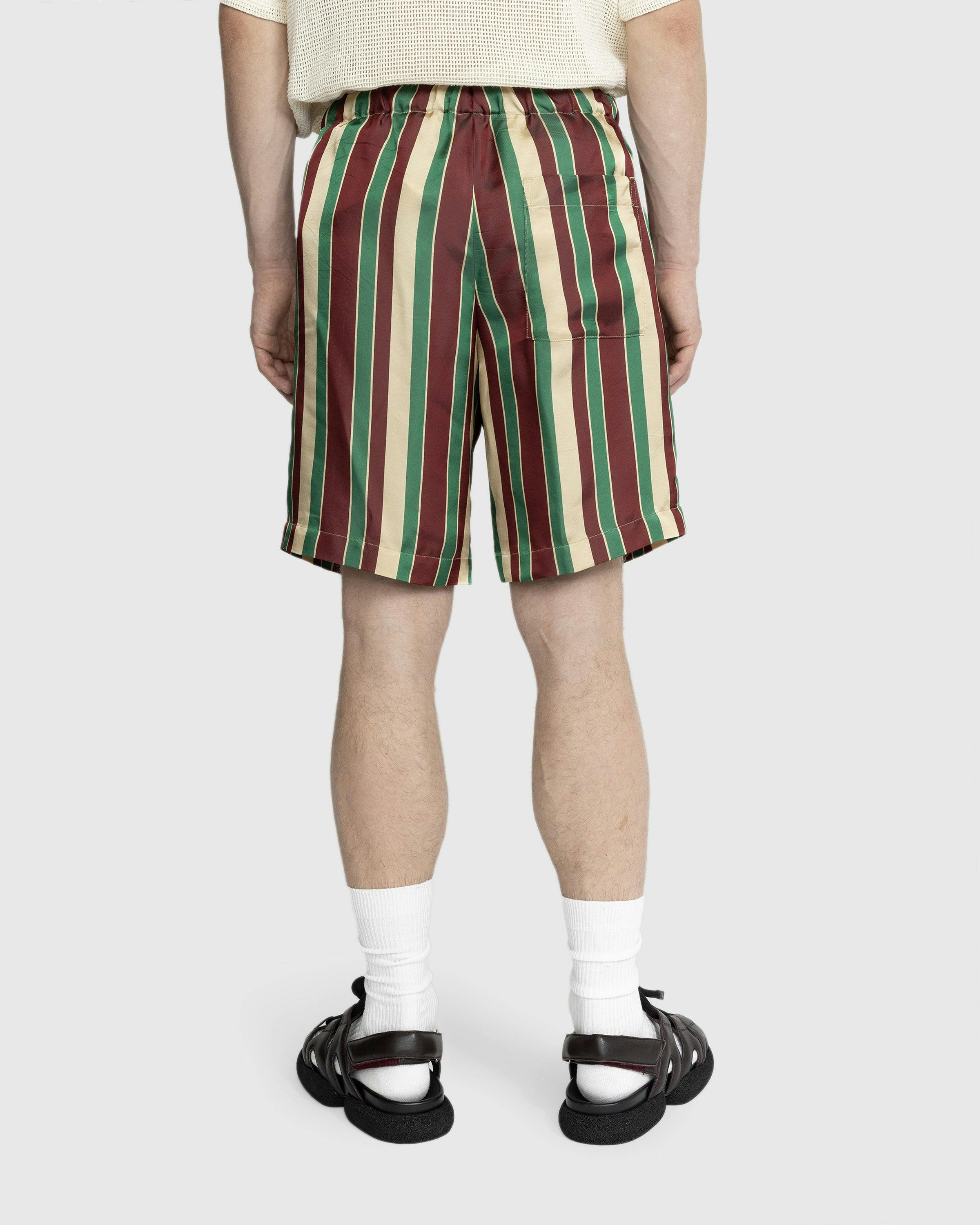 Dries van Noten - Piperi Shorts Bordeaux - Clothing - Red - Image 3