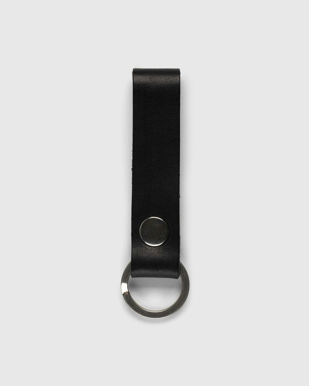 Our Legacy - Leather Key Holder Black - Accessories - Black - Image 2