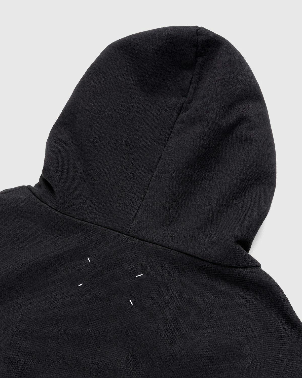 Maison Margiela - Logo Hoodie Black - Clothing - Black - Image 3