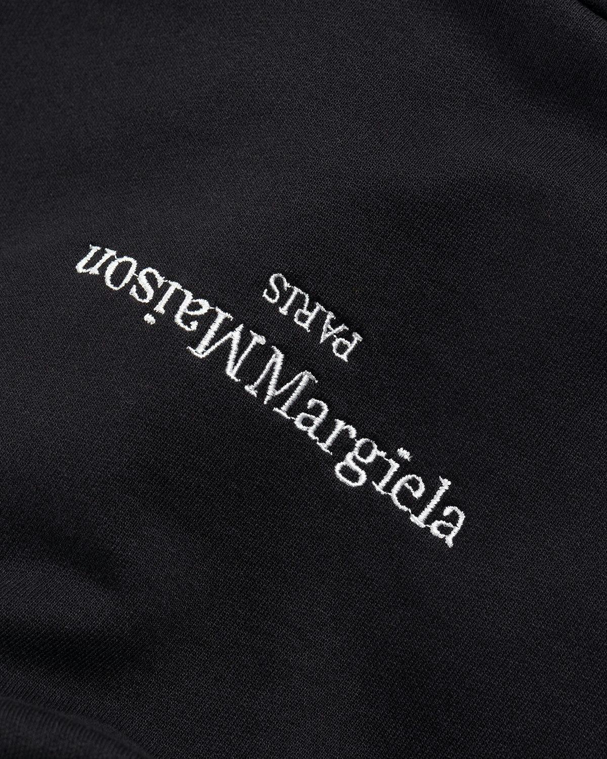 Maison Margiela – Logo Hoodie Black | Highsnobiety Shop