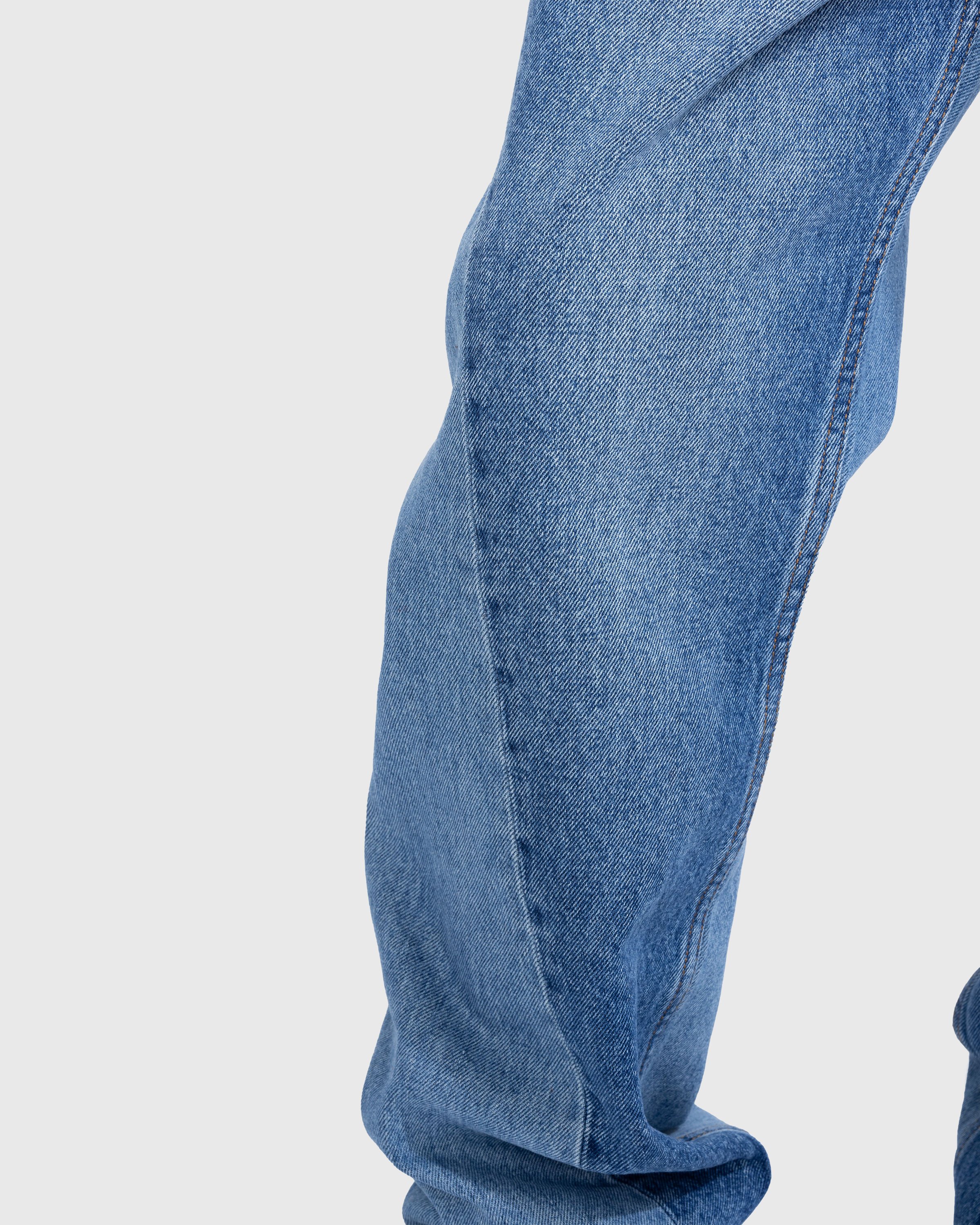 Séfr - Twisted Cut Jeans Two Split Indigo - Clothing - Blue - Image 4