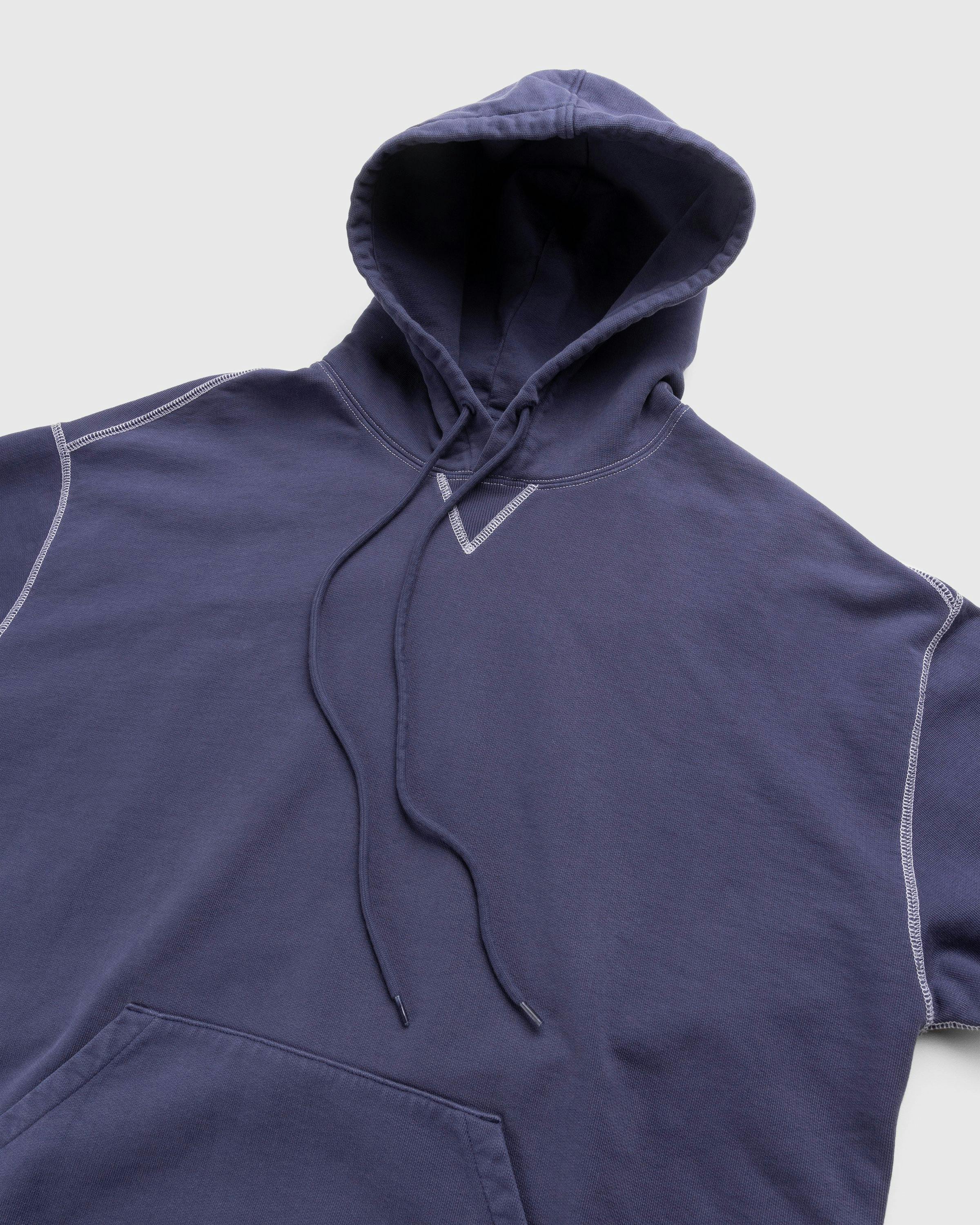 Highsnobiety - Garment Dyed Hoodie Navy - Clothing - Blue - Image 4