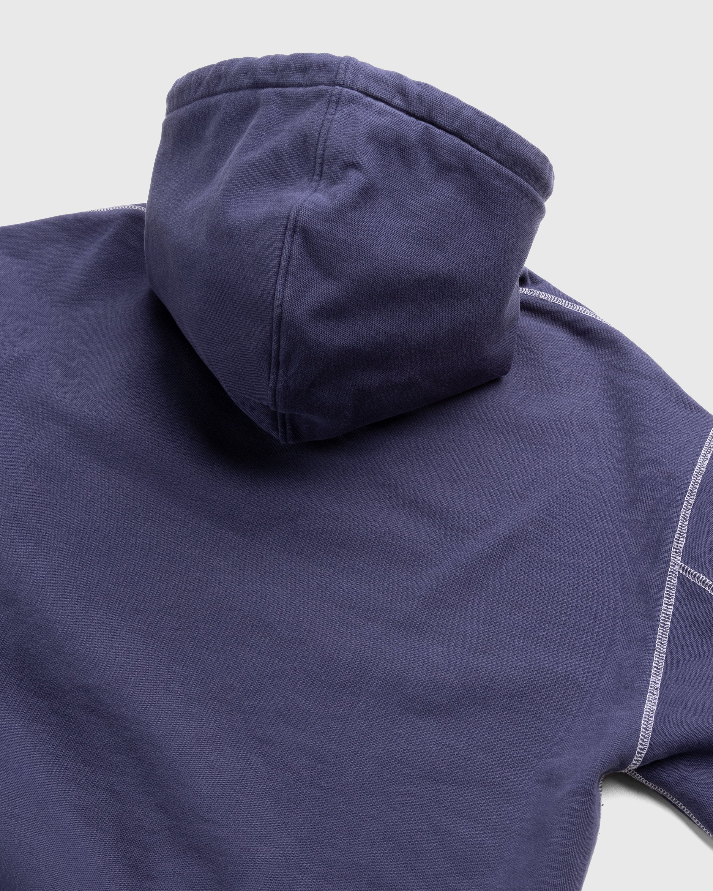 Highsnobiety - Garment Dyed Hoodie Navy - Clothing - Blue - Image 5