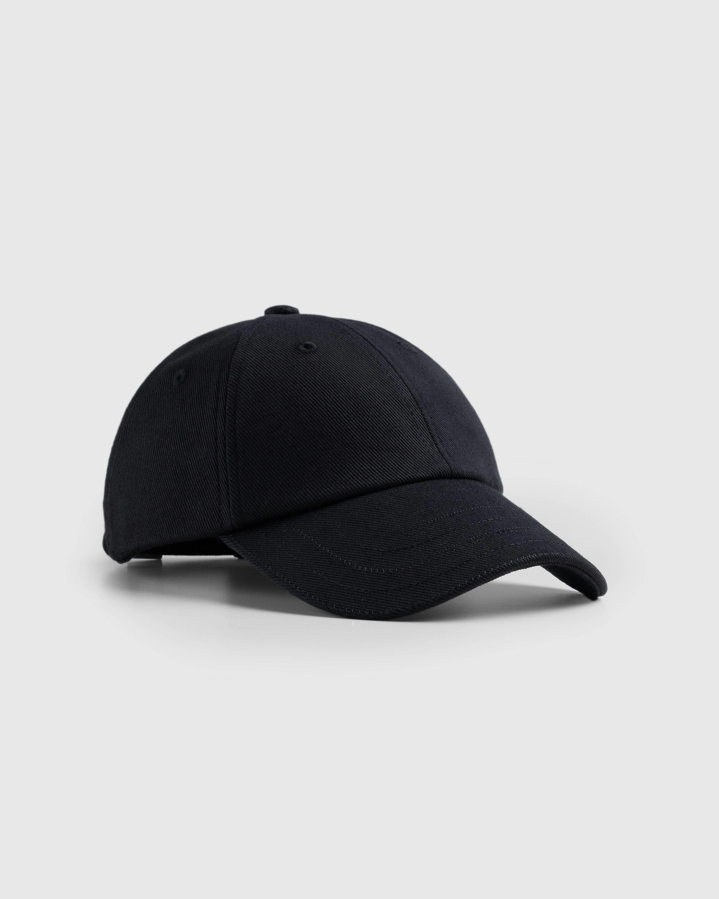 JACQUEMUS - LA CASQUETTE JACQUEMUS BLACK - Accessories - BLACK - Image 1