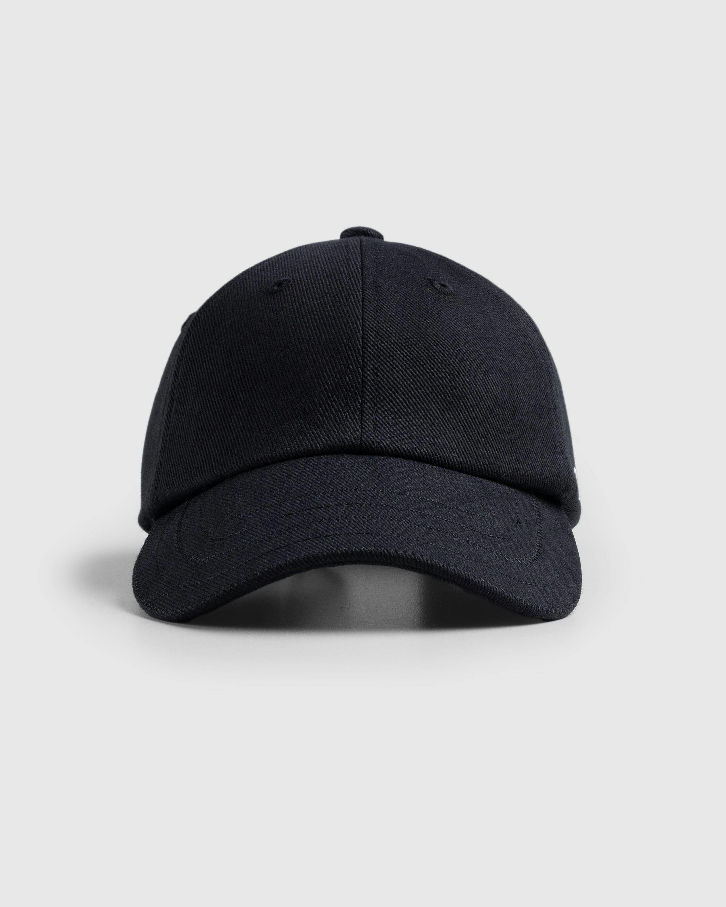 JACQUEMUS - LA CASQUETTE JACQUEMUS BLACK - Accessories - BLACK - Image 3