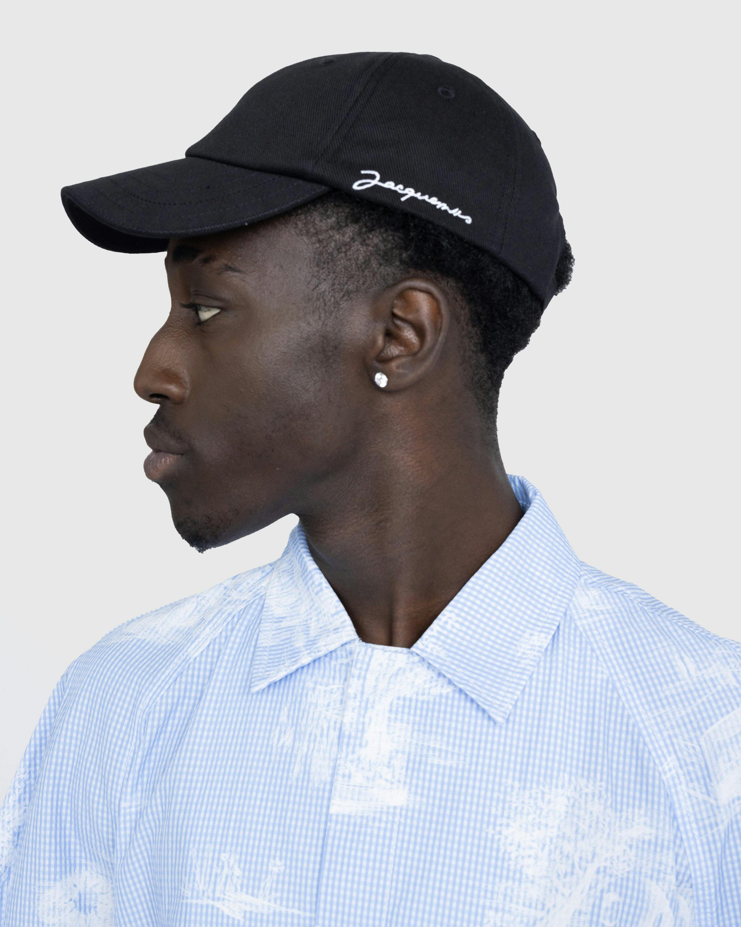 JACQUEMUS - LA CASQUETTE JACQUEMUS BLACK - Accessories - BLACK - Image 5