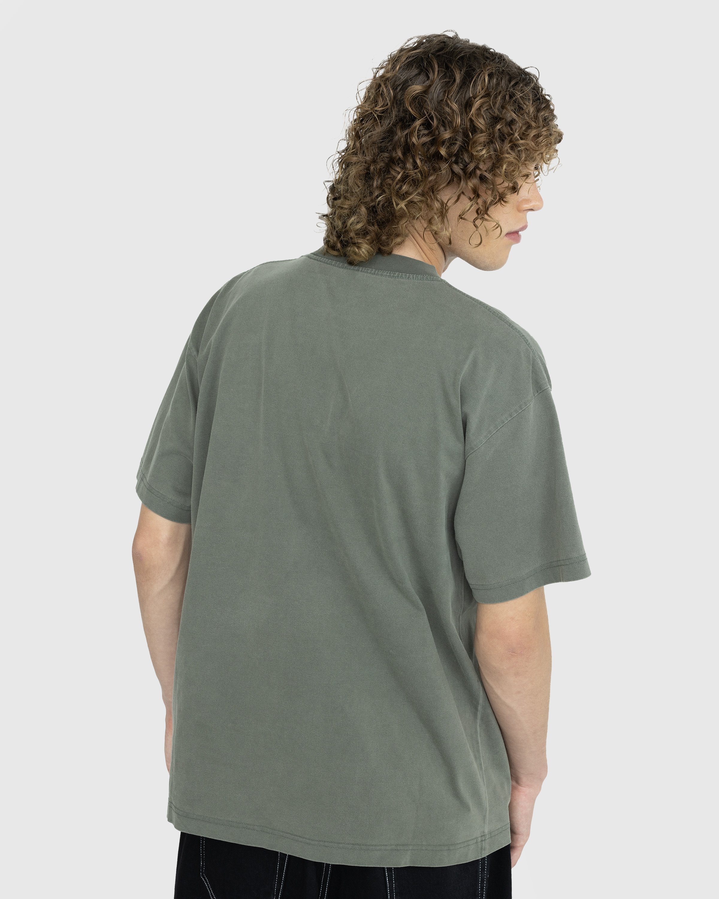Patta - Basic Washed Pocket T-Shirt Beetle - Clothing - Green - Image 3