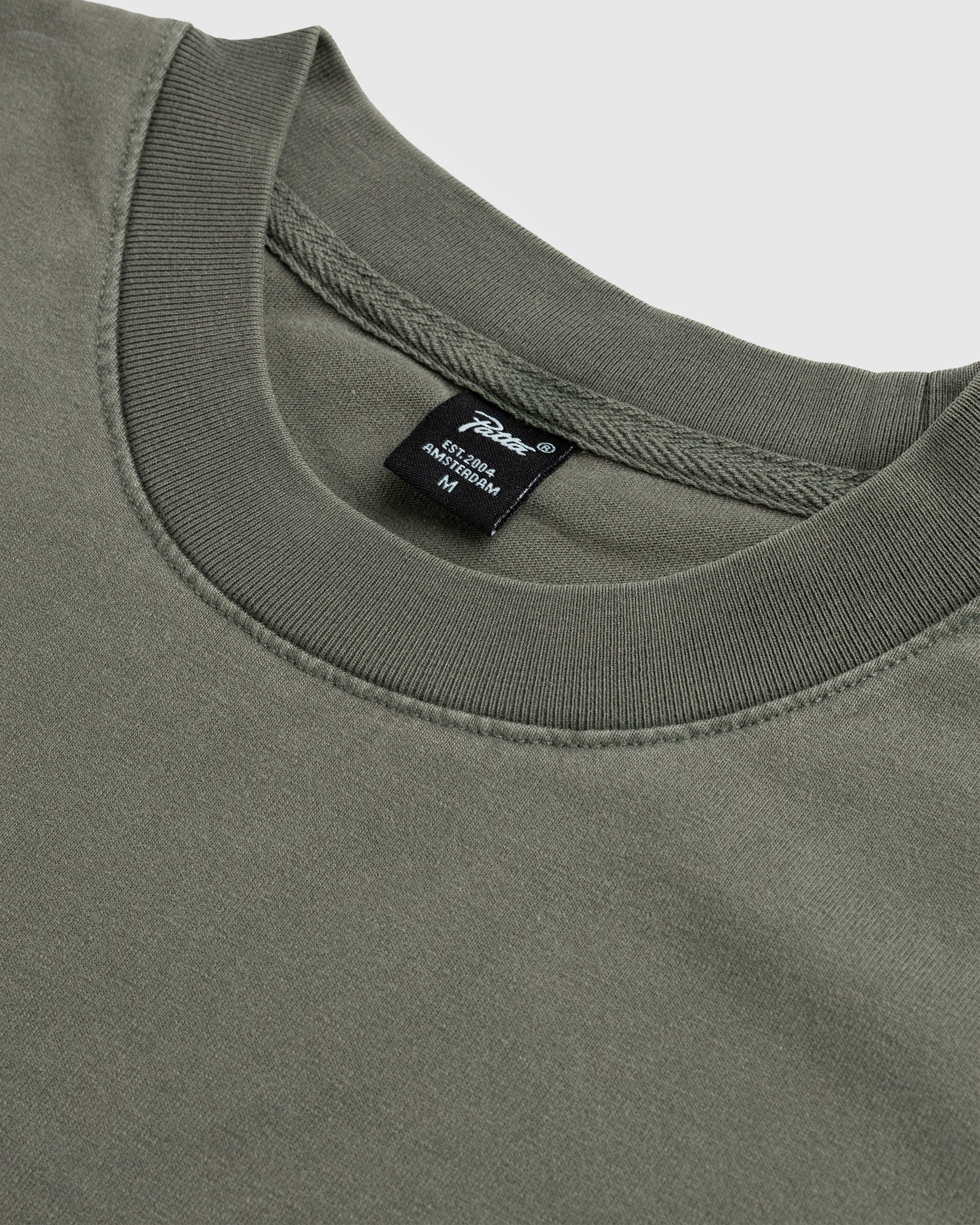 Patta - Basic Washed Pocket T-Shirt Beetle - Clothing - Green - Image 5