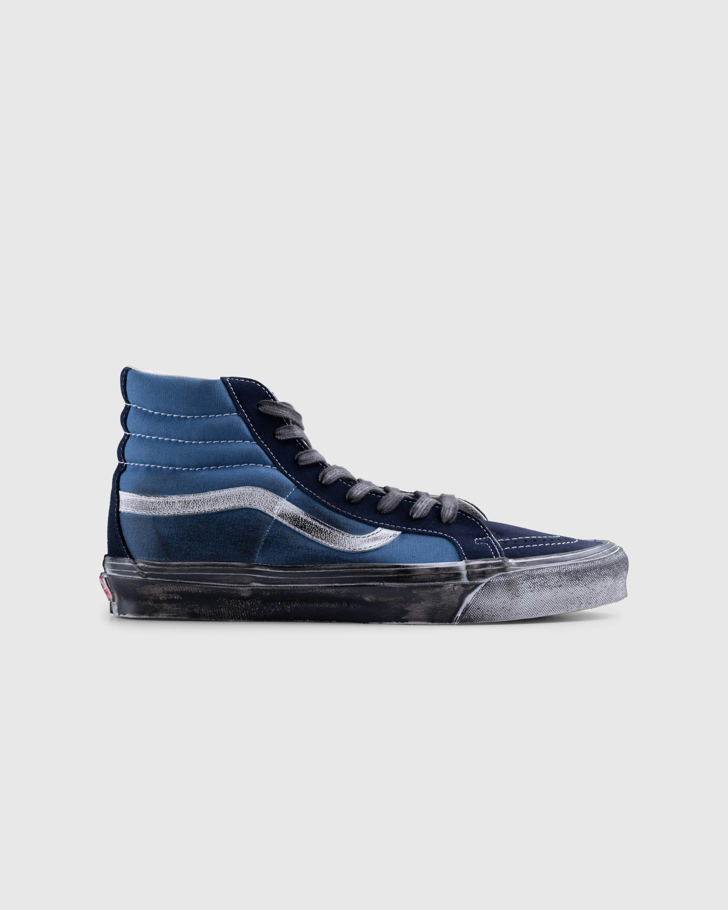 Vans - UA OG SK8-Hi LX STRE DKBRN - Footwear - Blue - Image 1