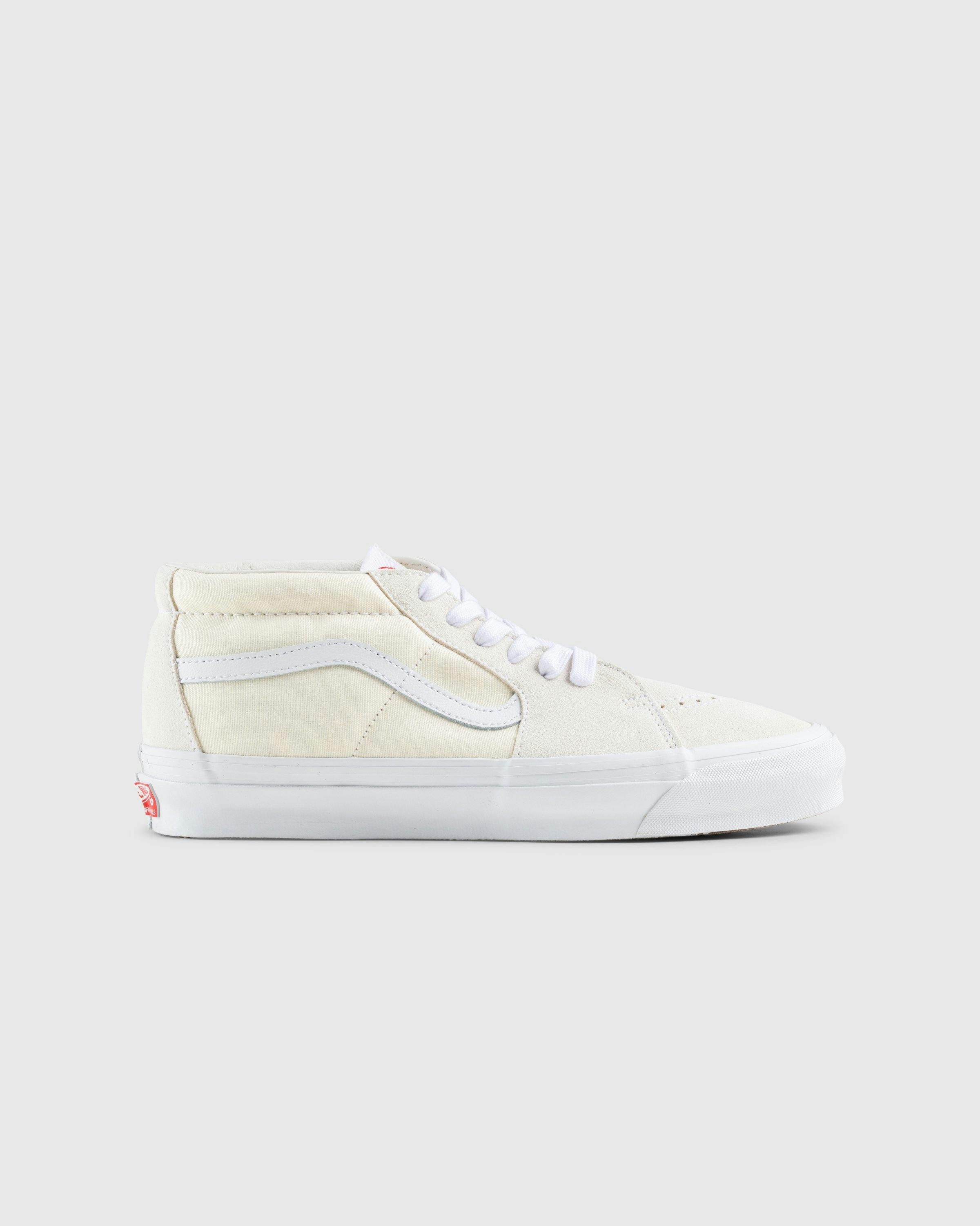 Vans - UA OG SK8-Mid LX SUCV WHITE - Footwear - Beige - Image 1