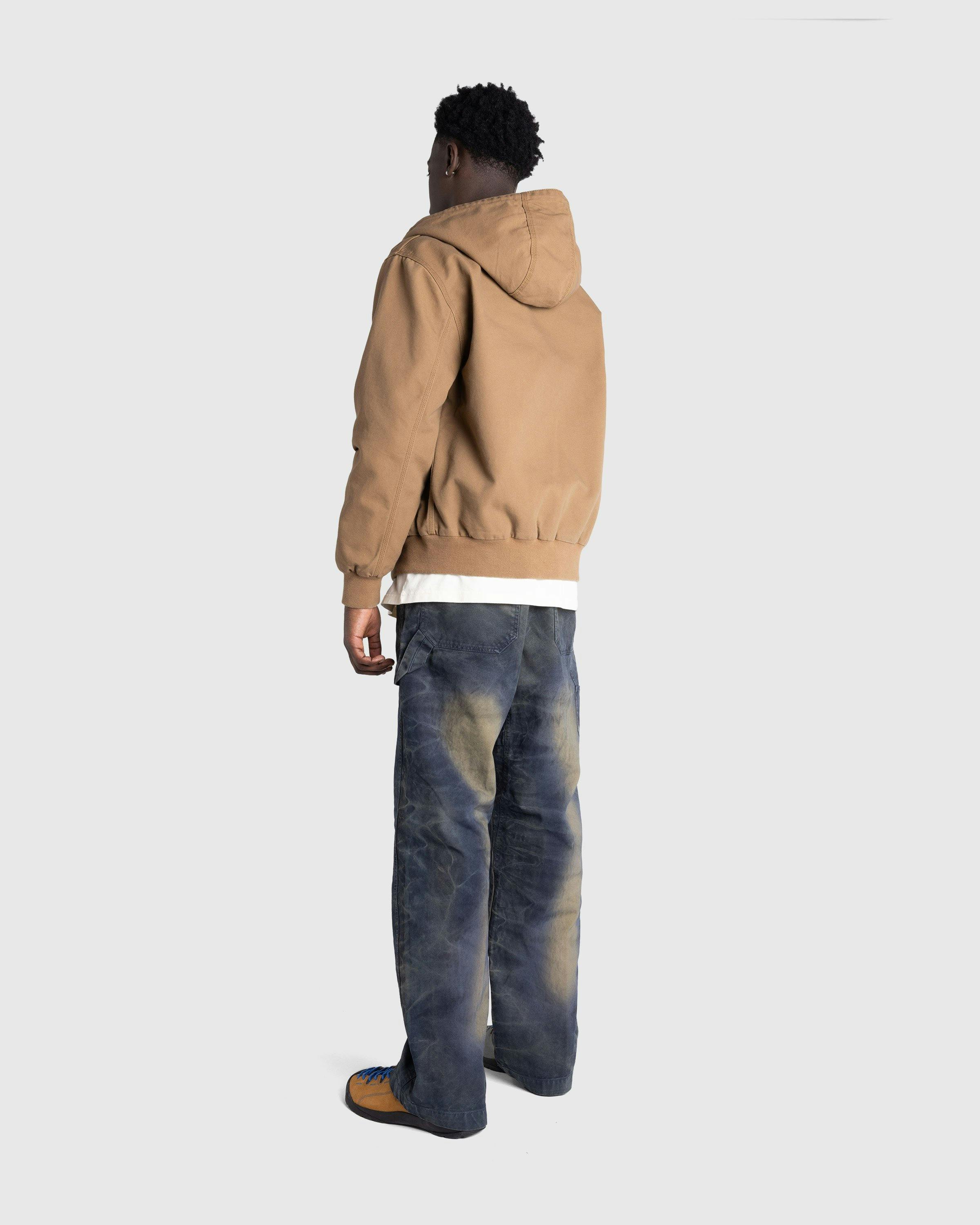 Carhartt WIP - Active Jacket Hamilton Brown /rinsed - Clothing - Brown - Image 4