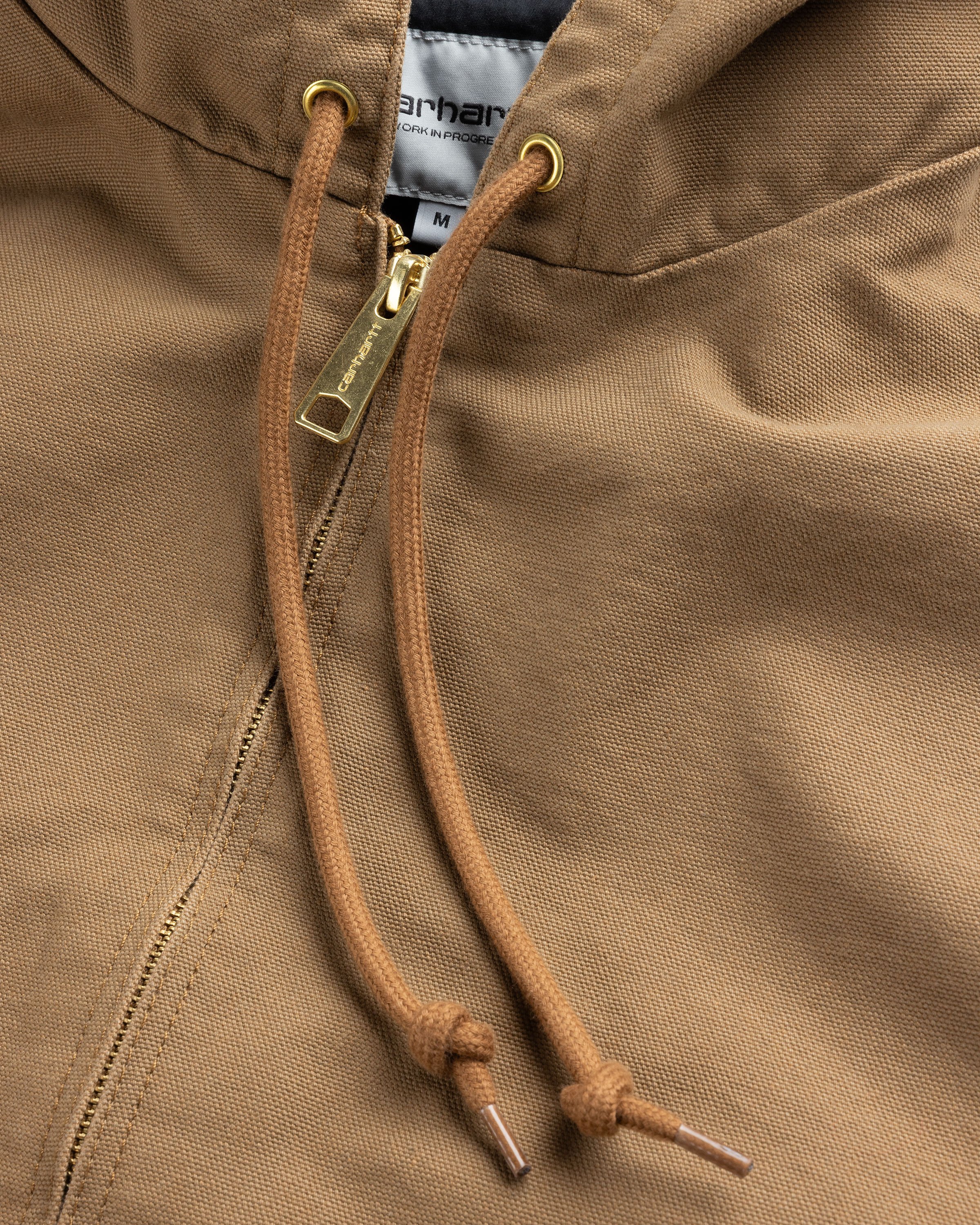 Carhartt WIP - Active Jacket Hamilton Brown /rinsed - Clothing - Brown - Image 7