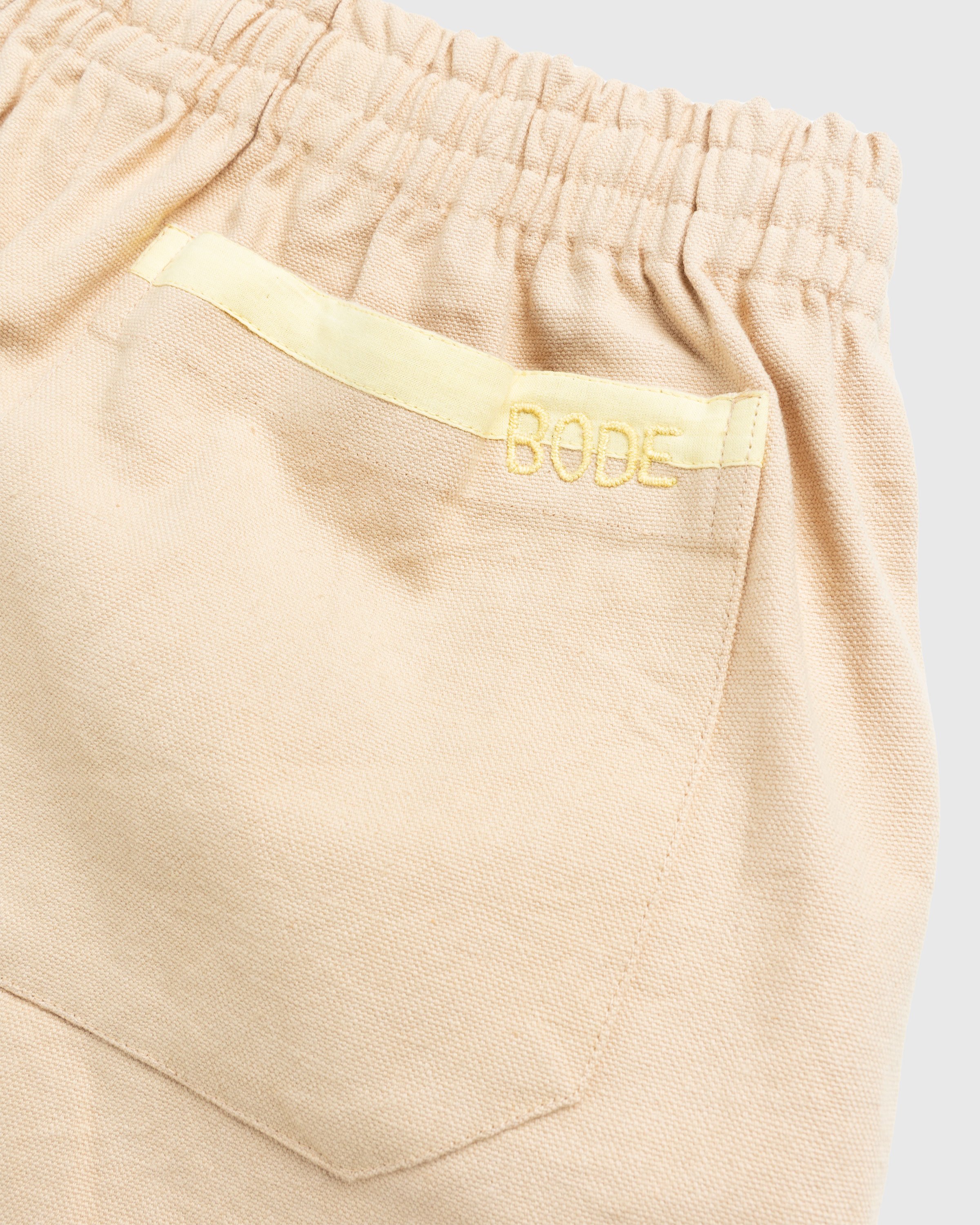 Bode - Ship Applique Shorts Tan - Clothing - Beige - Image 3