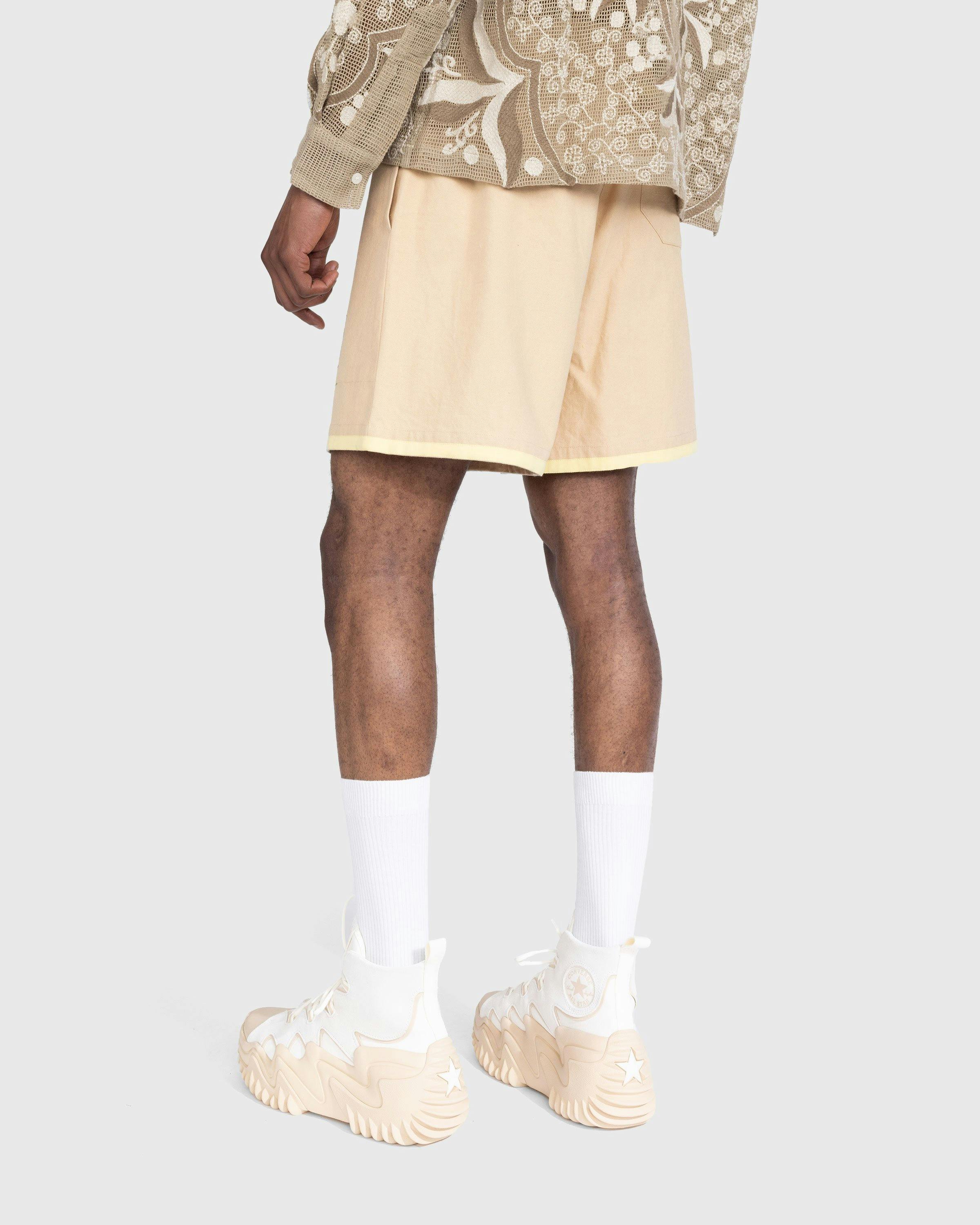 Bode - Ship Applique Shorts Tan - Clothing - Beige - Image 6