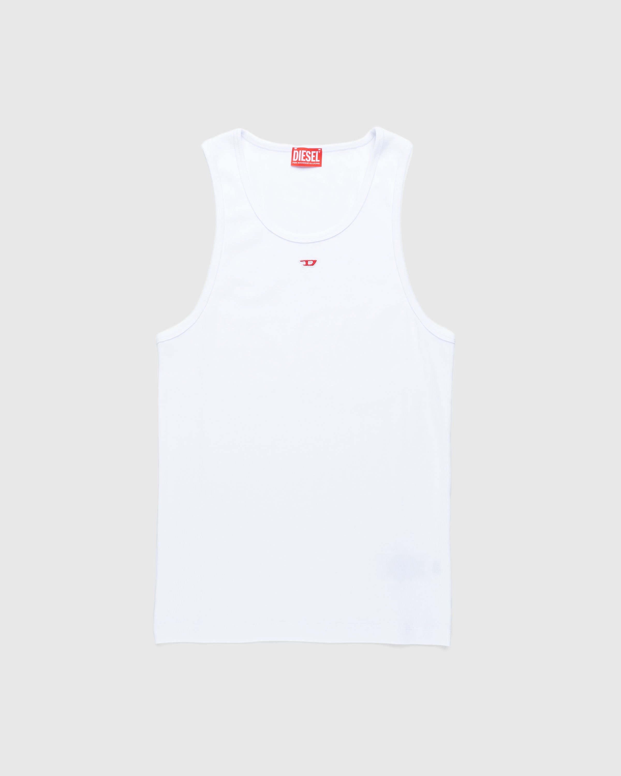 Diesel - T-Lifty-D Tank Top White - Clothing - Beige - Image 1