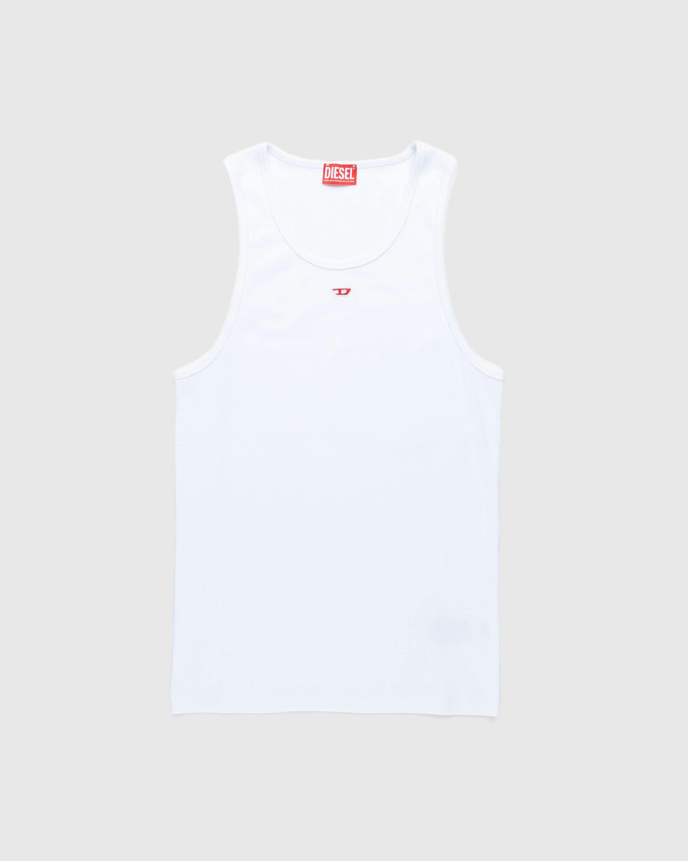 Diesel - T-Lifty-D Tank Top White - Clothing - Beige - Image 1