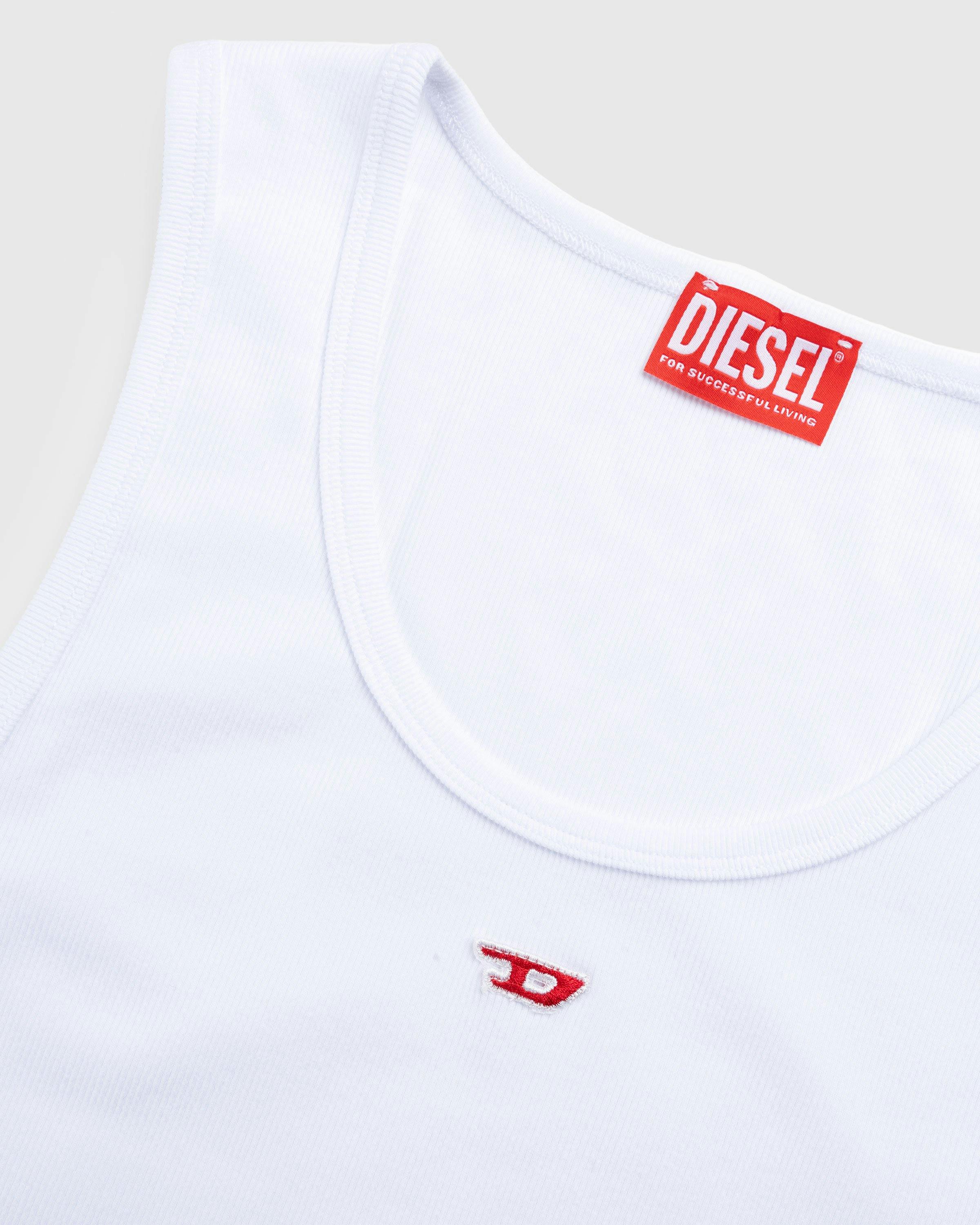 Diesel - T-Lifty-D Tank Top White - Clothing - Beige - Image 2