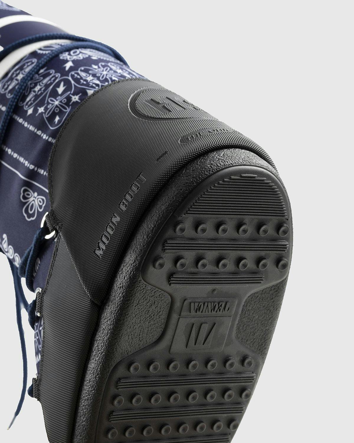 Moon Boot x Highsnobiety - Icon Boot Bandana Blue - Footwear - Blue - Image 5