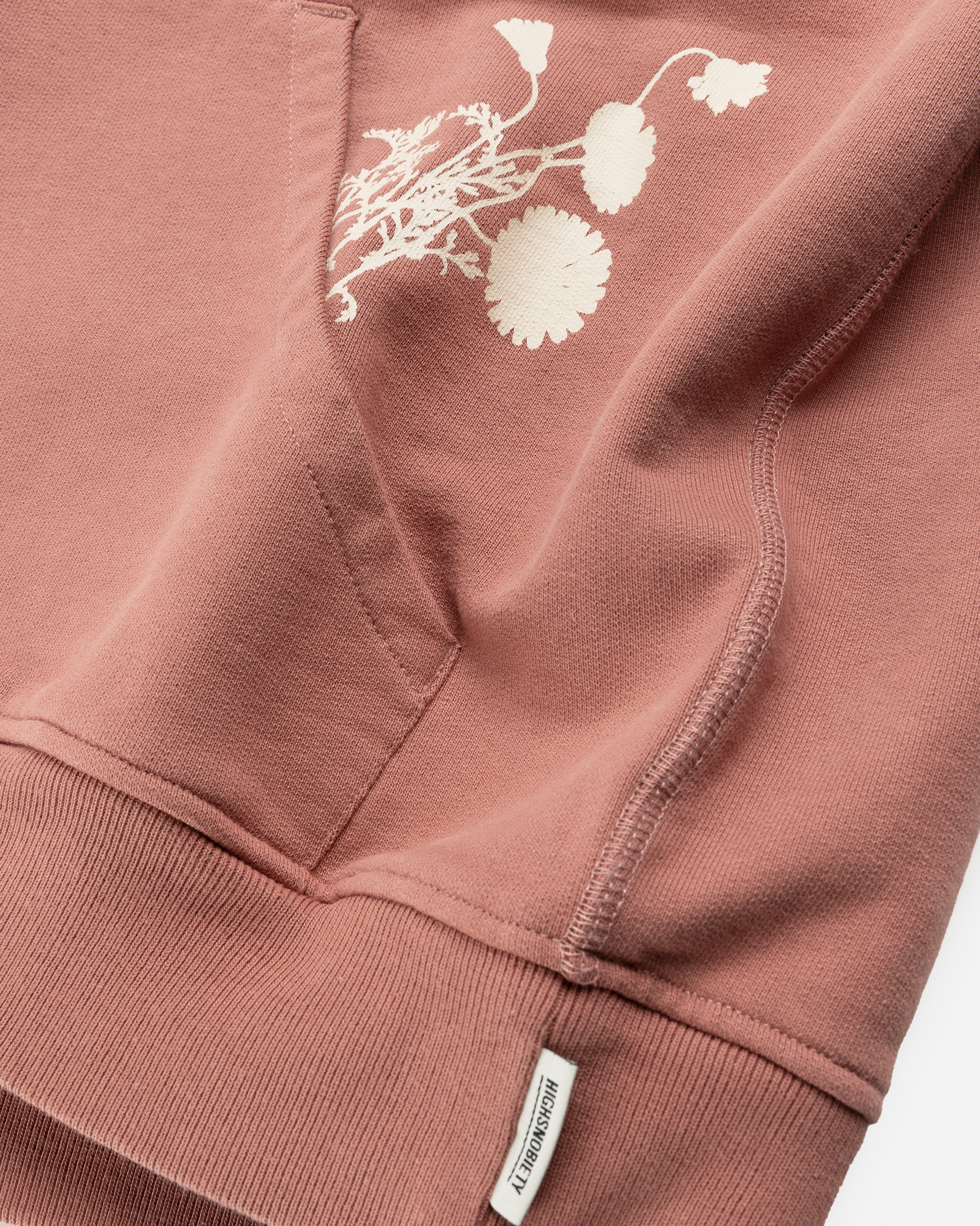 Highsnobiety - Upcycled Pale Pink Hoodie - Clothing - Pink - Image 4