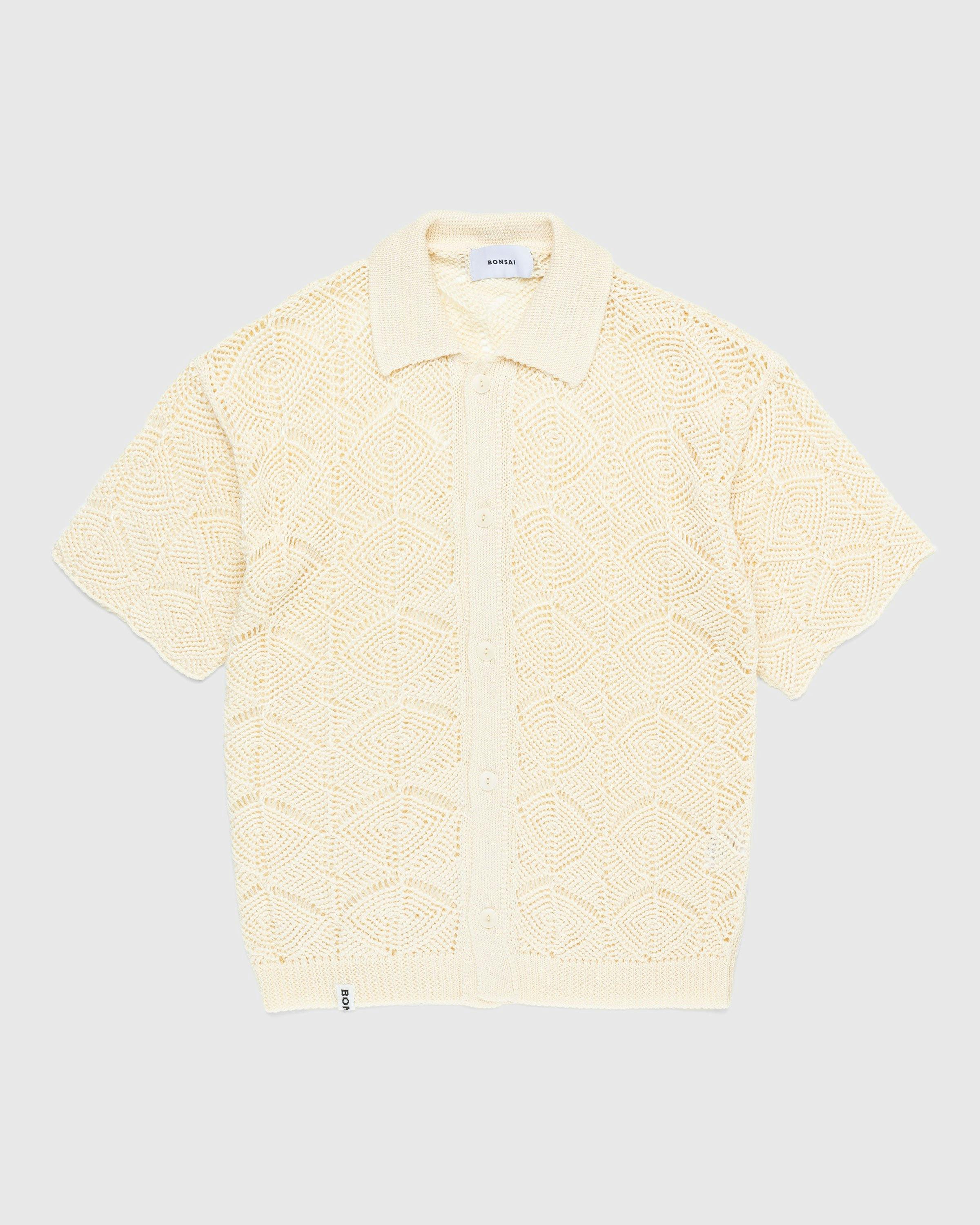 Bonsai - Keyhole Shirt Ivory - Clothing - Beige - Image 1