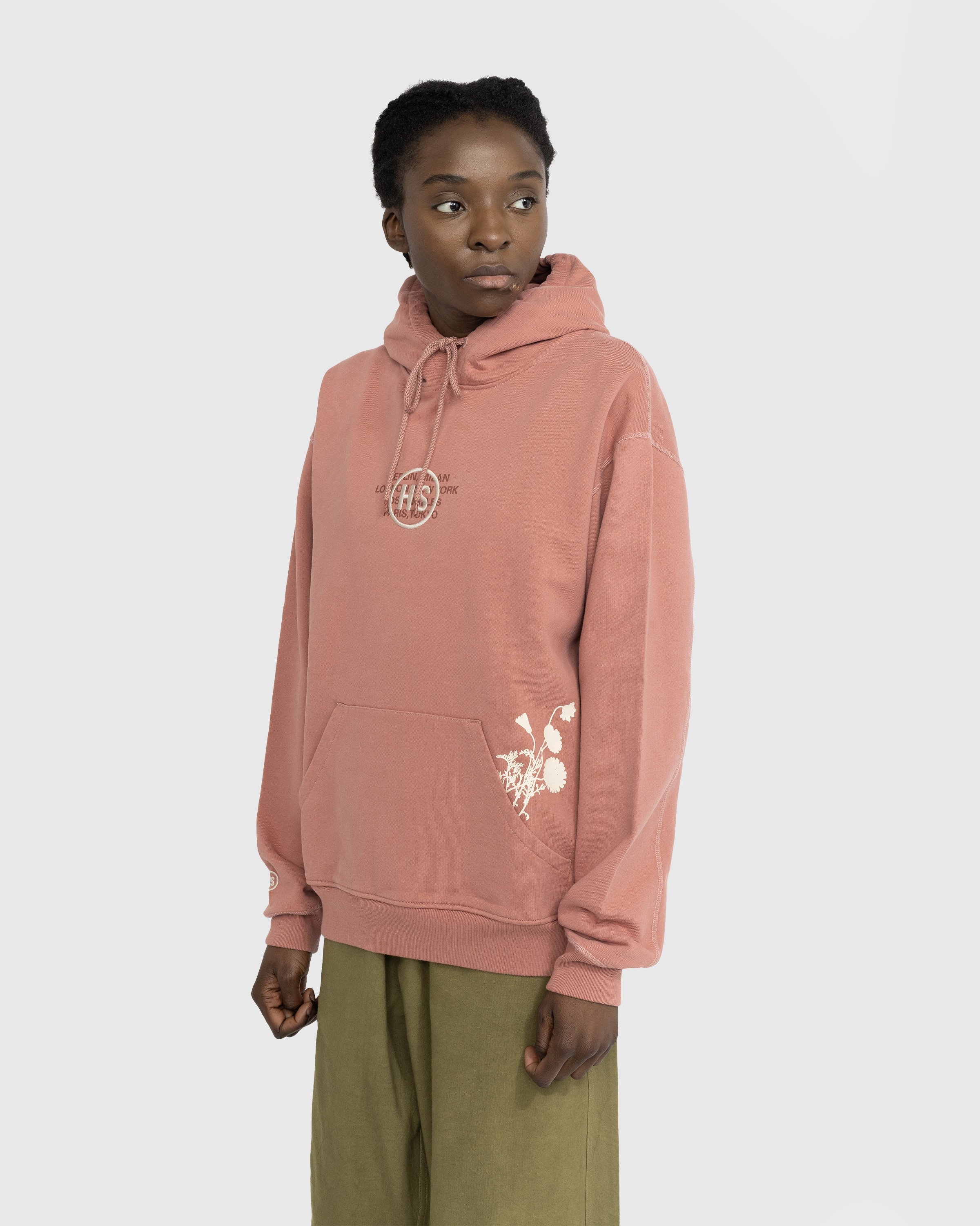 Highsnobiety - Upcycled Pale Pink Hoodie - Clothing - Pink - Image 6