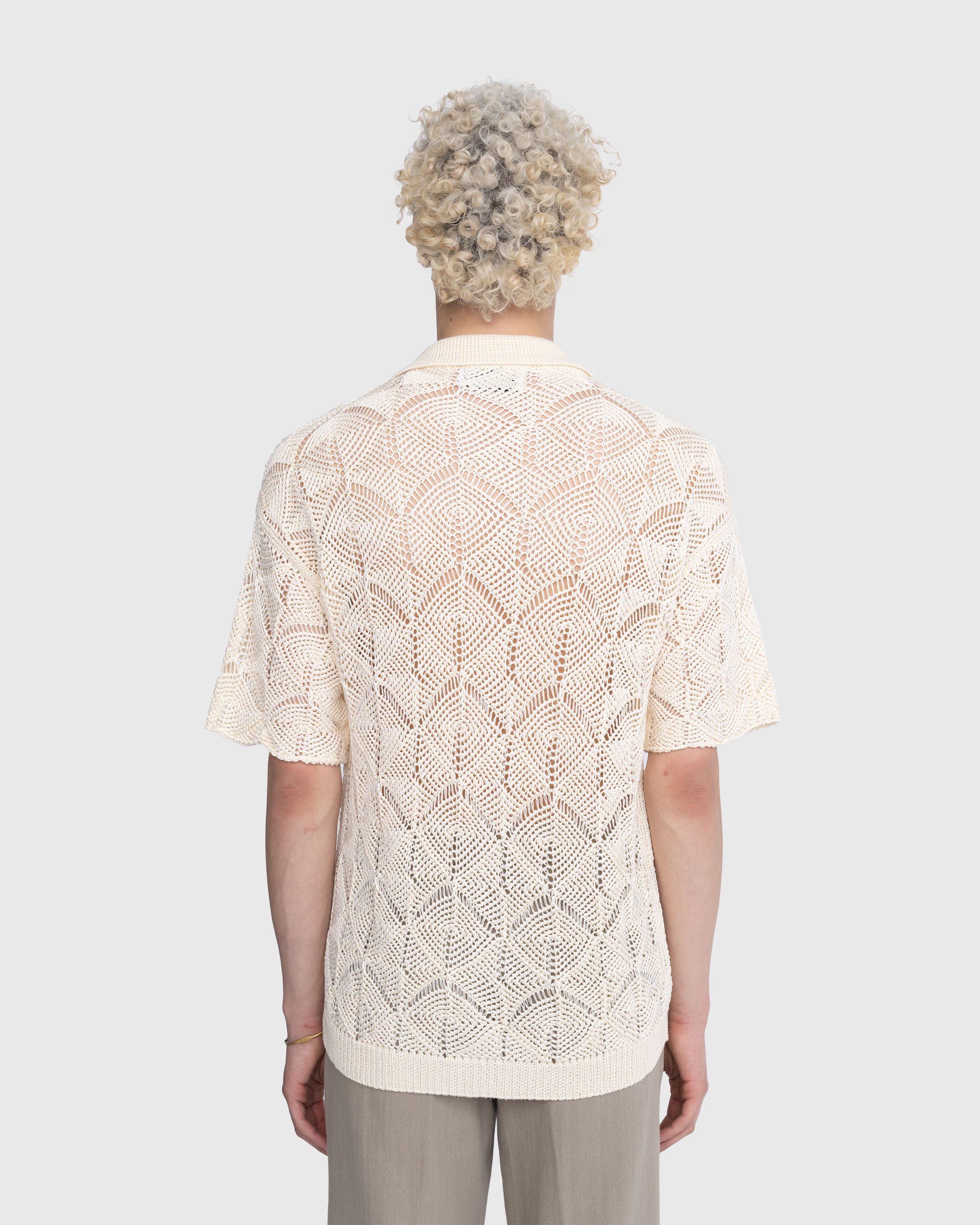 Bonsai - Keyhole Shirt Ivory - Clothing - Beige - Image 4