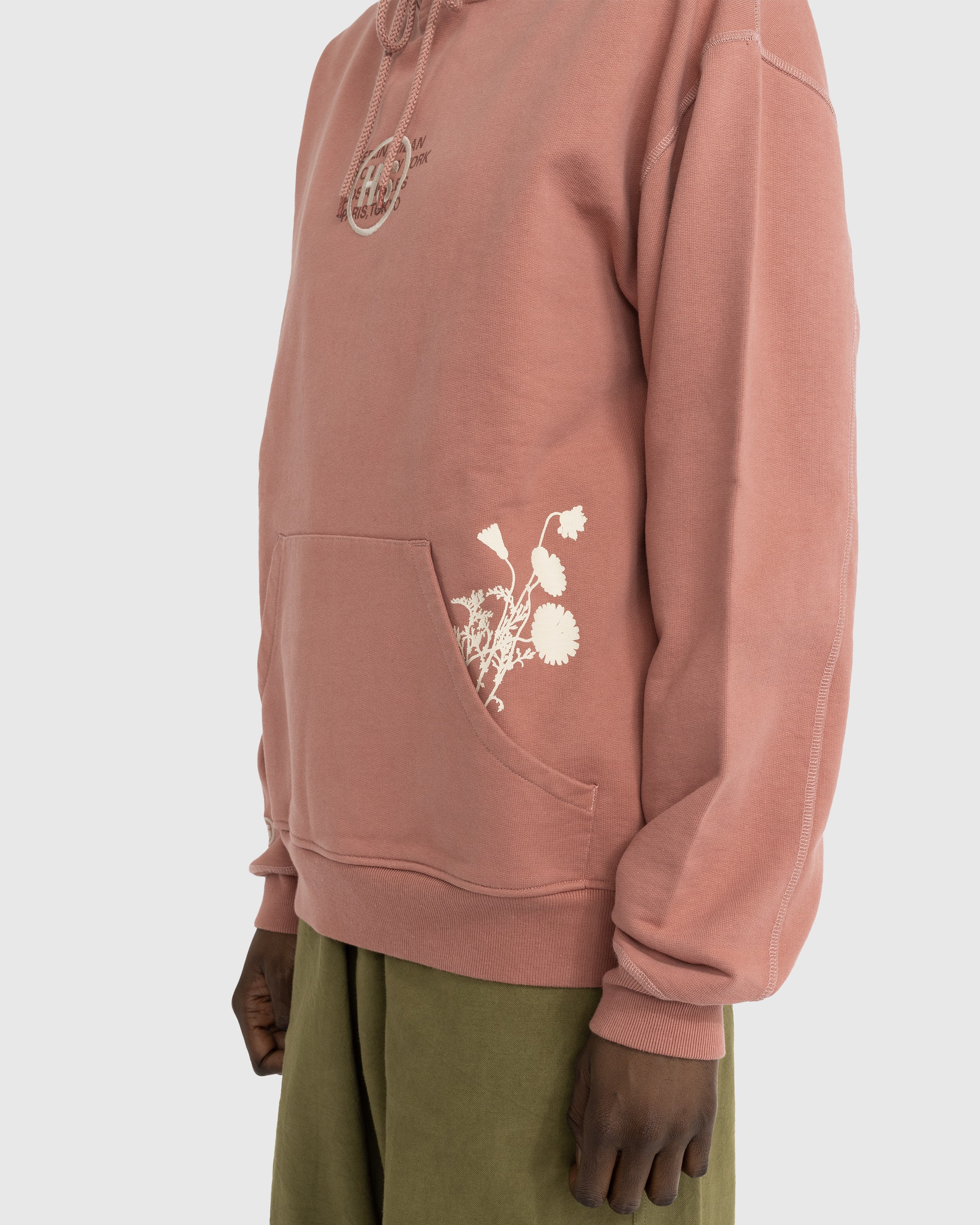 Highsnobiety - Upcycled Pale Pink Hoodie - Clothing - Pink - Image 8