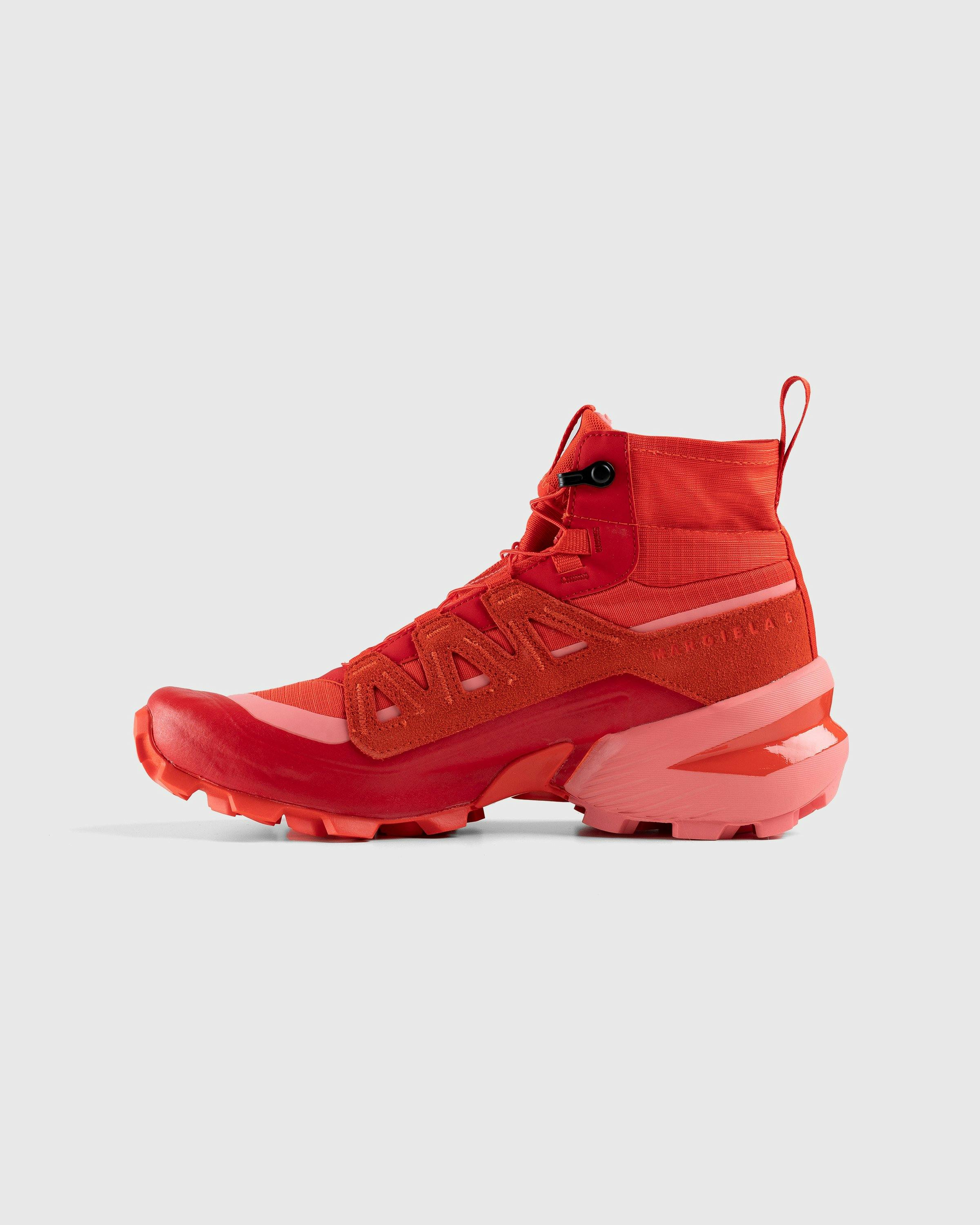 MM6 Maison Margiela x Salomon - Cross High Fiery Red/Tea Rose/Salsa - Footwear - Red - Image 2