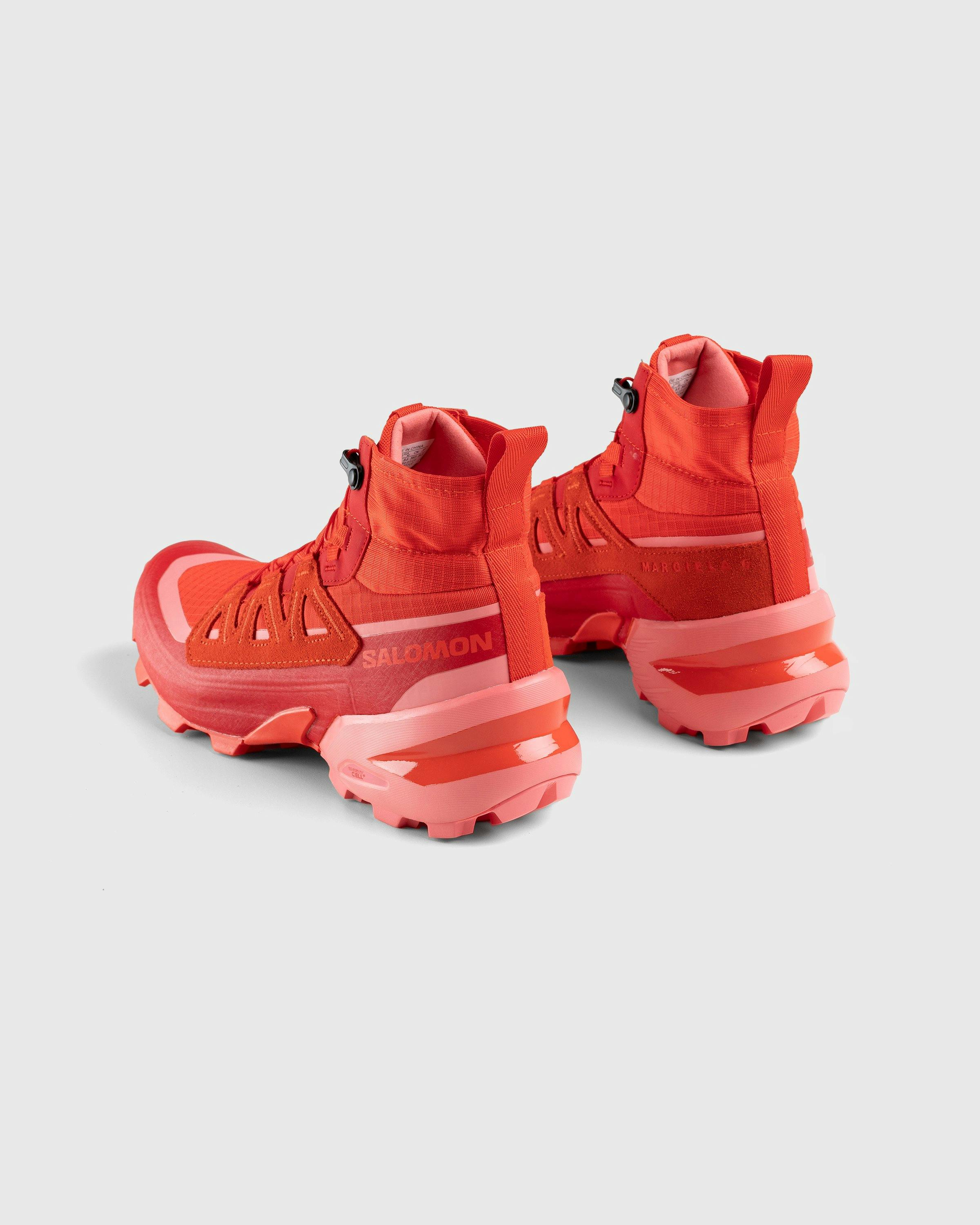 MM6 Maison Margiela x Salomon - Cross High Fiery Red/Tea Rose/Salsa - Footwear - Red - Image 4