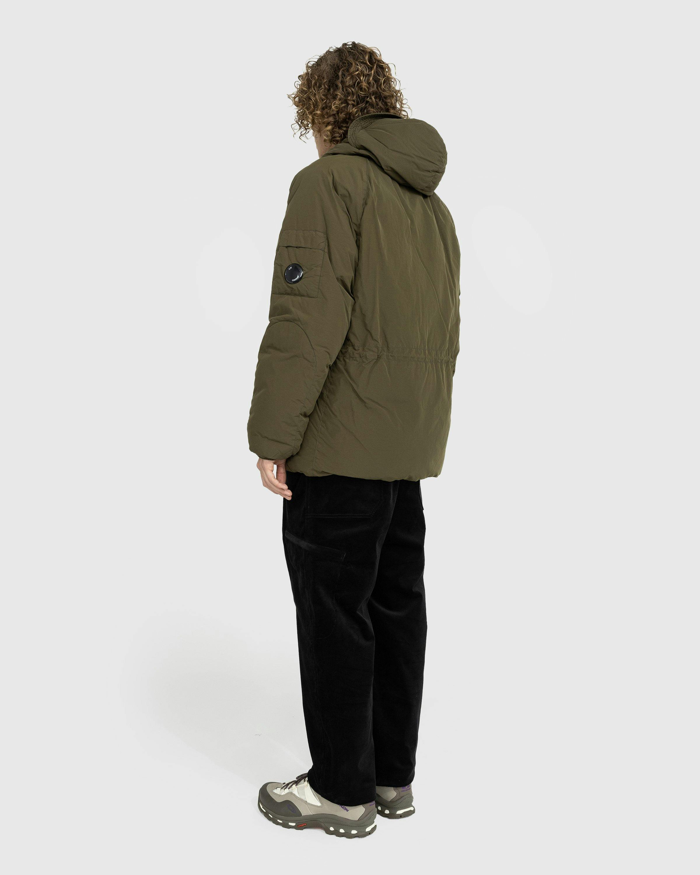 C.P. Company - Padded Hooded Jacket Ivy Green - Clothing - Green - Image 3