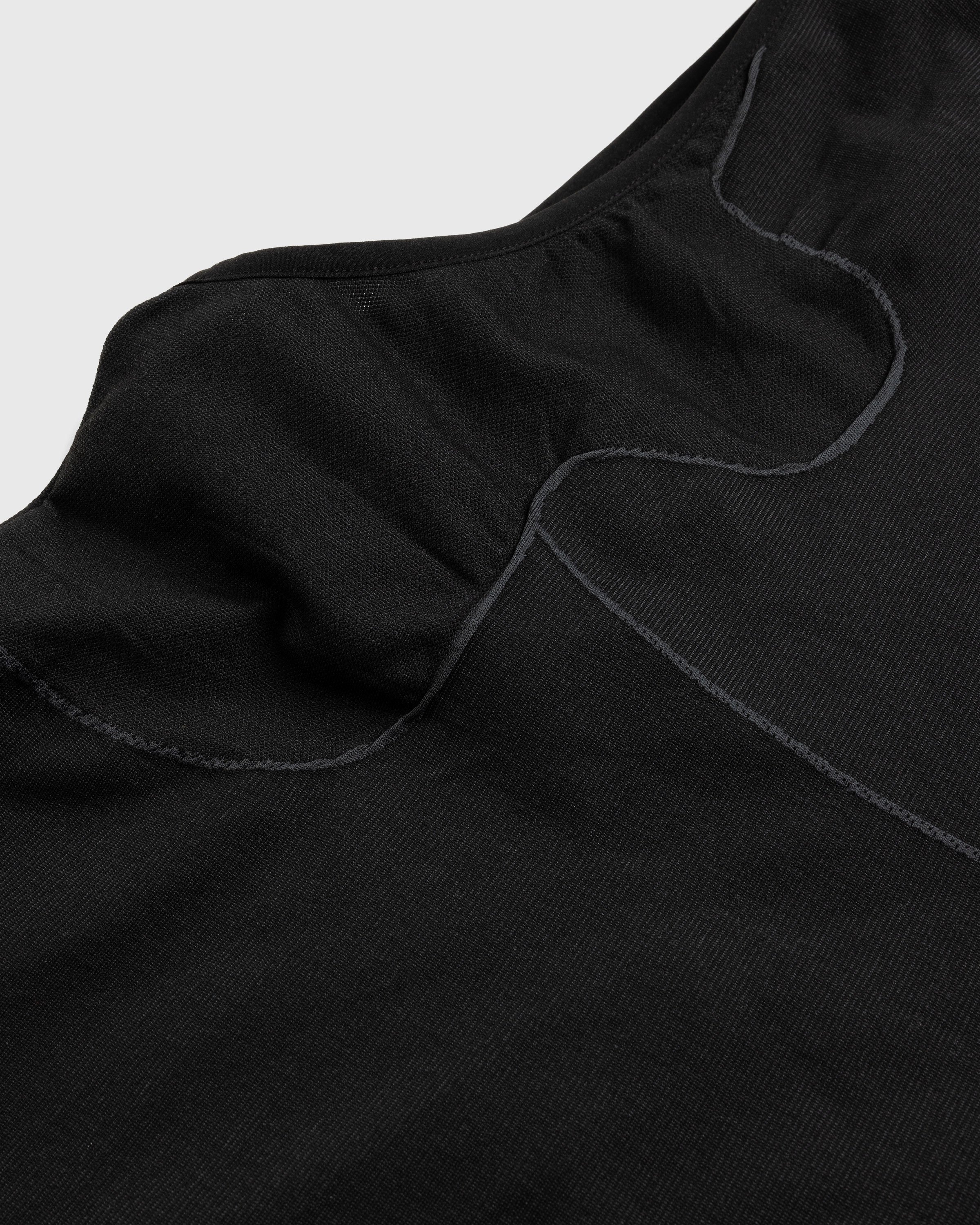 _J.L-A.L_ - Yovchev Knitted Vest Black/Grey - Clothing - Black - Image 6