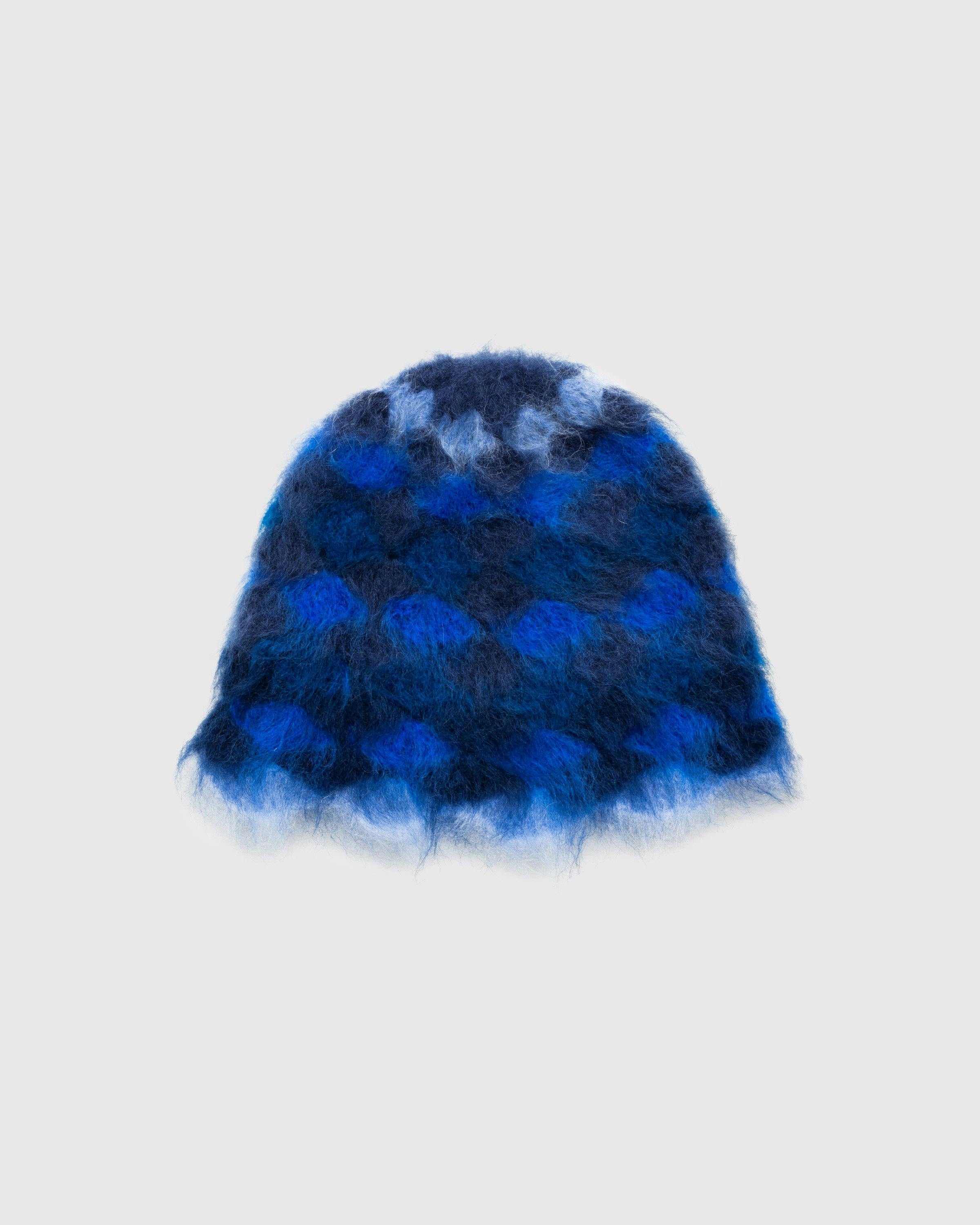 SSU - Brushed Mohair Seashell Bucket Hat Merlin Blue - Accessories - Blue - Image 1