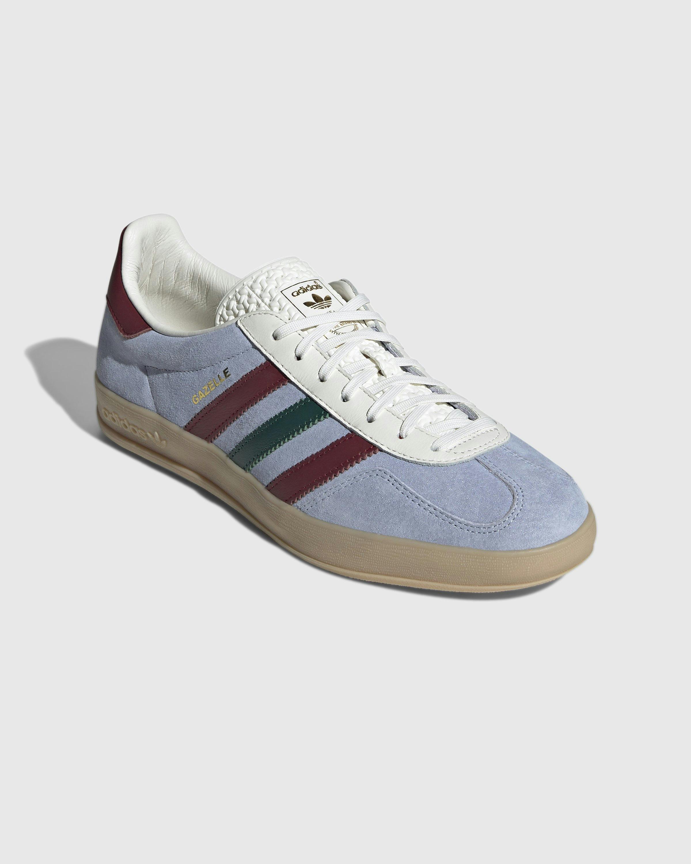 Adidas - Gazelle Core Blue/Burgundy/Green - Footwear - Blue - Image 3