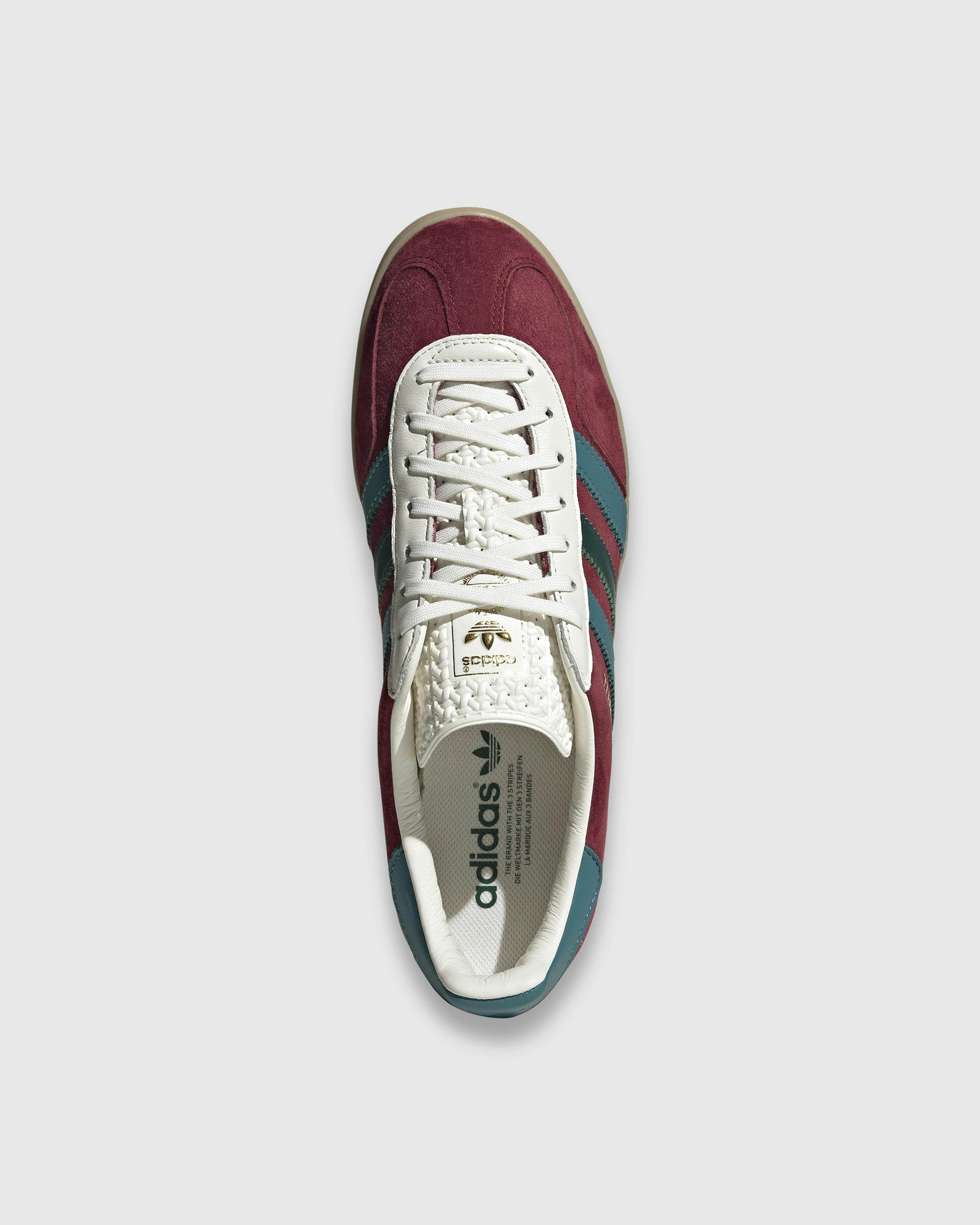 Adidas - adidas – Gazelle Core Burgundy/Green - Footwear - Red - Image 5