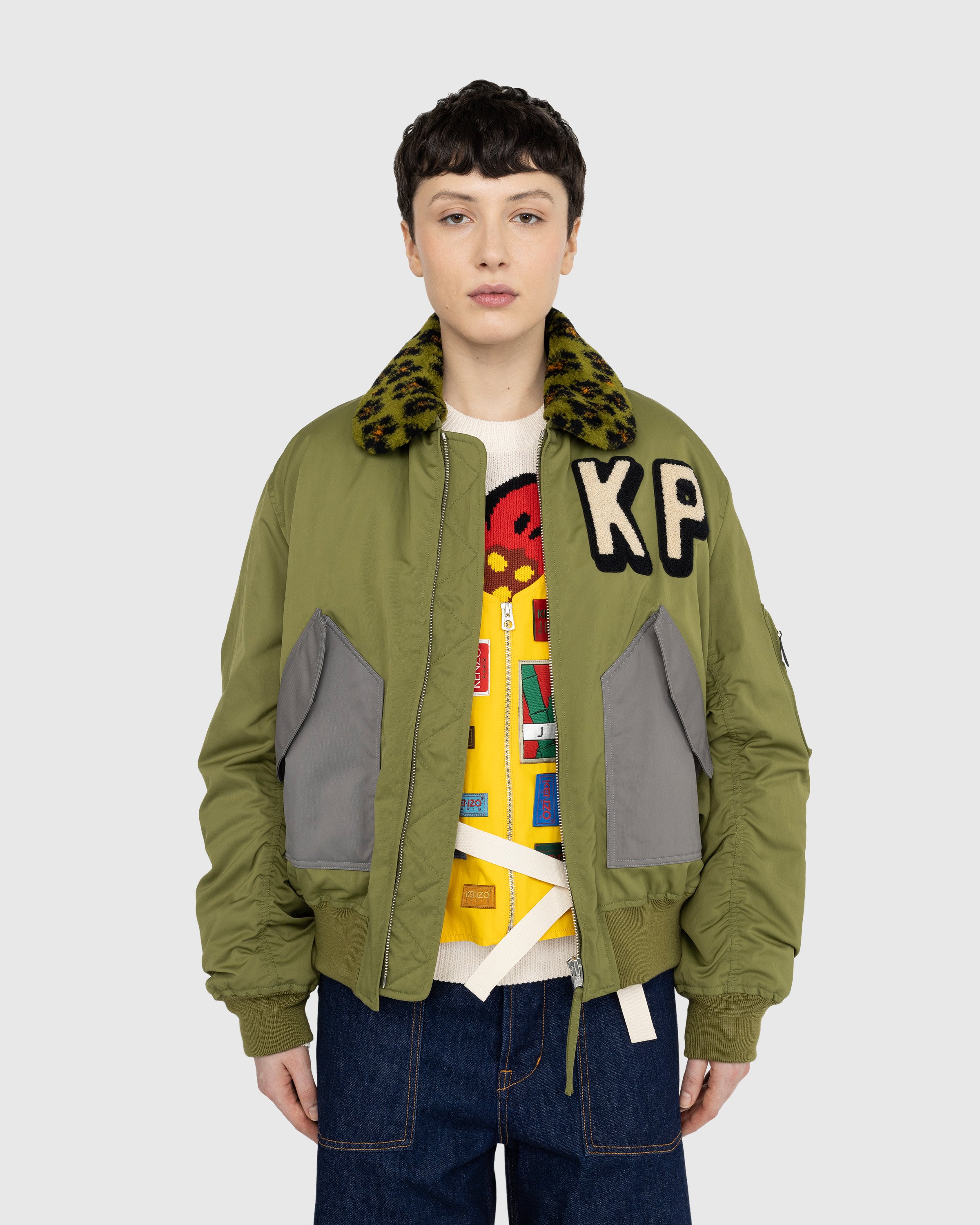 Kenzo - Bomber Jacket - Clothing - Green - Image 3